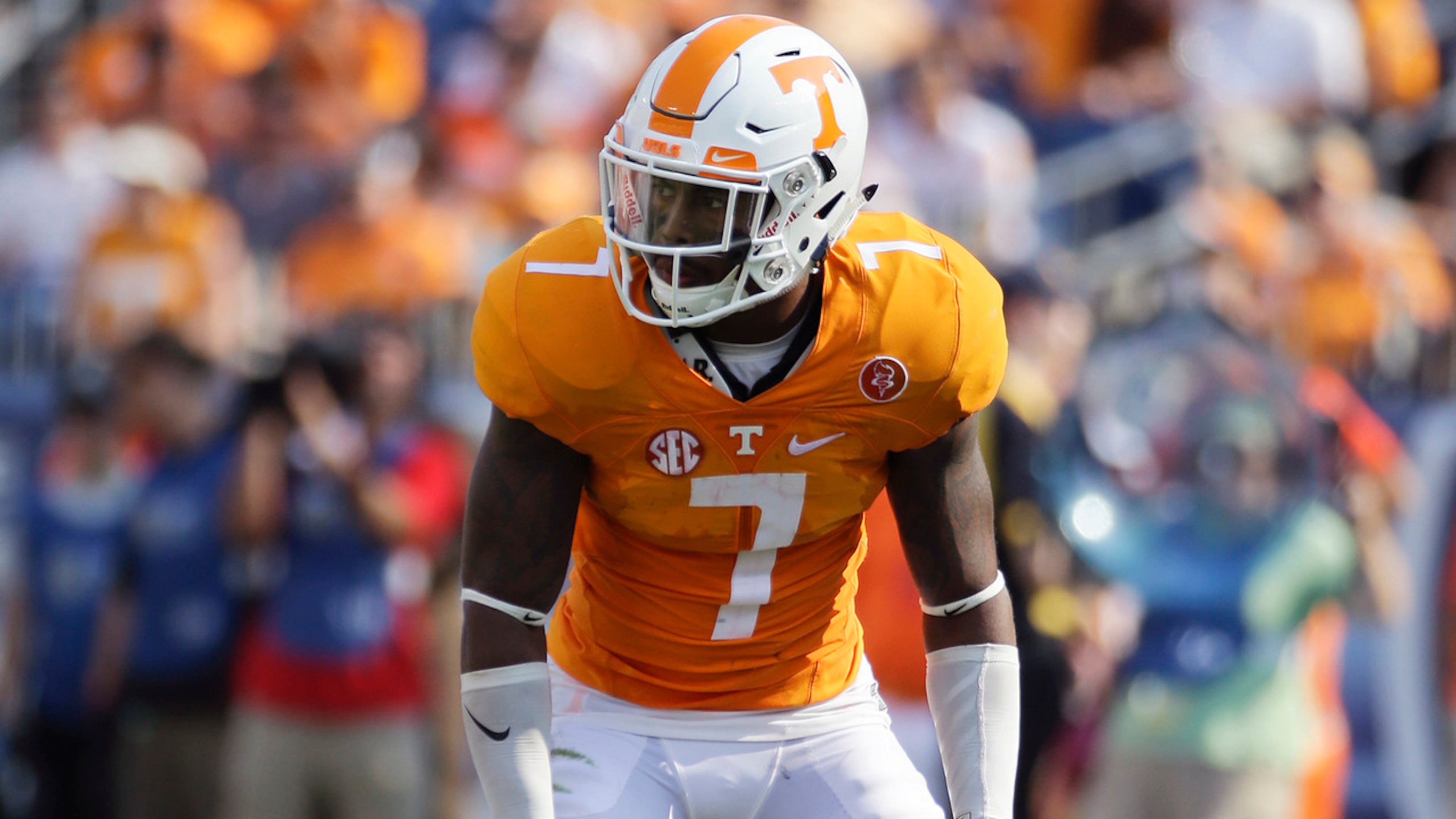 Cameron Sutton suffered a fractured right ankle last season. (Mark Humphrey/Associated Press)