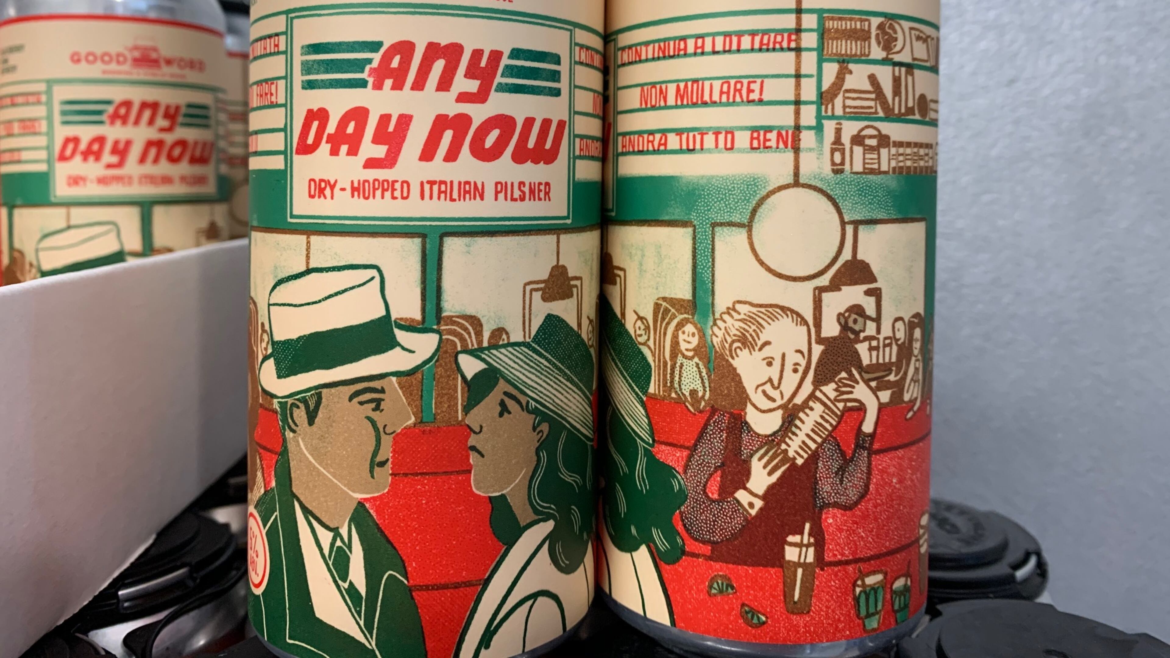 Good Word Any Day Now Italian Pilsner CONTRIBUTED BY Good Word Brewing