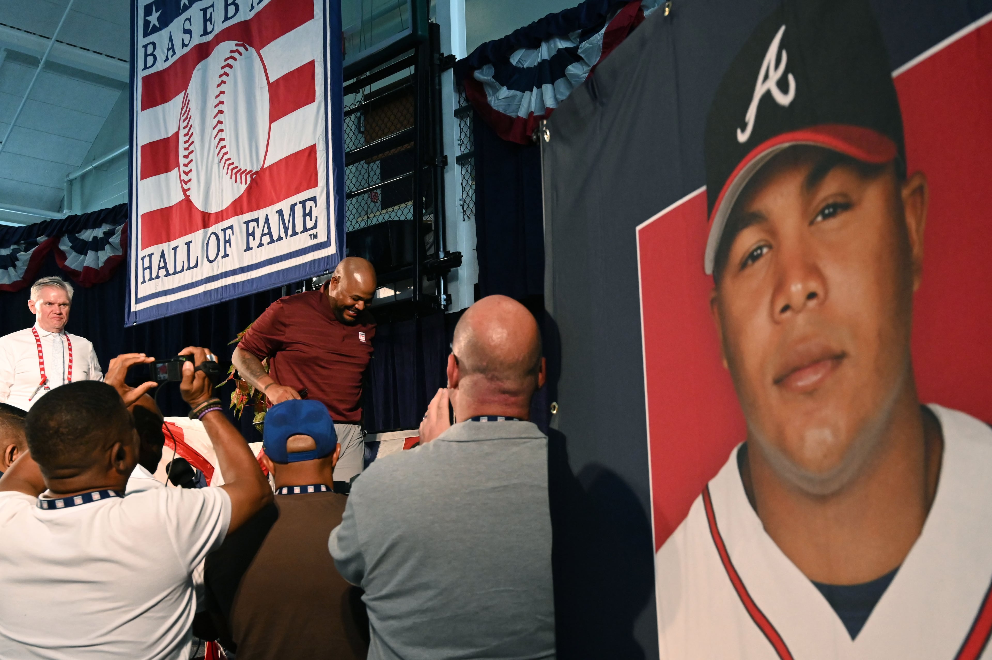 Hall of Fame Legends Parade in Cooperstown
