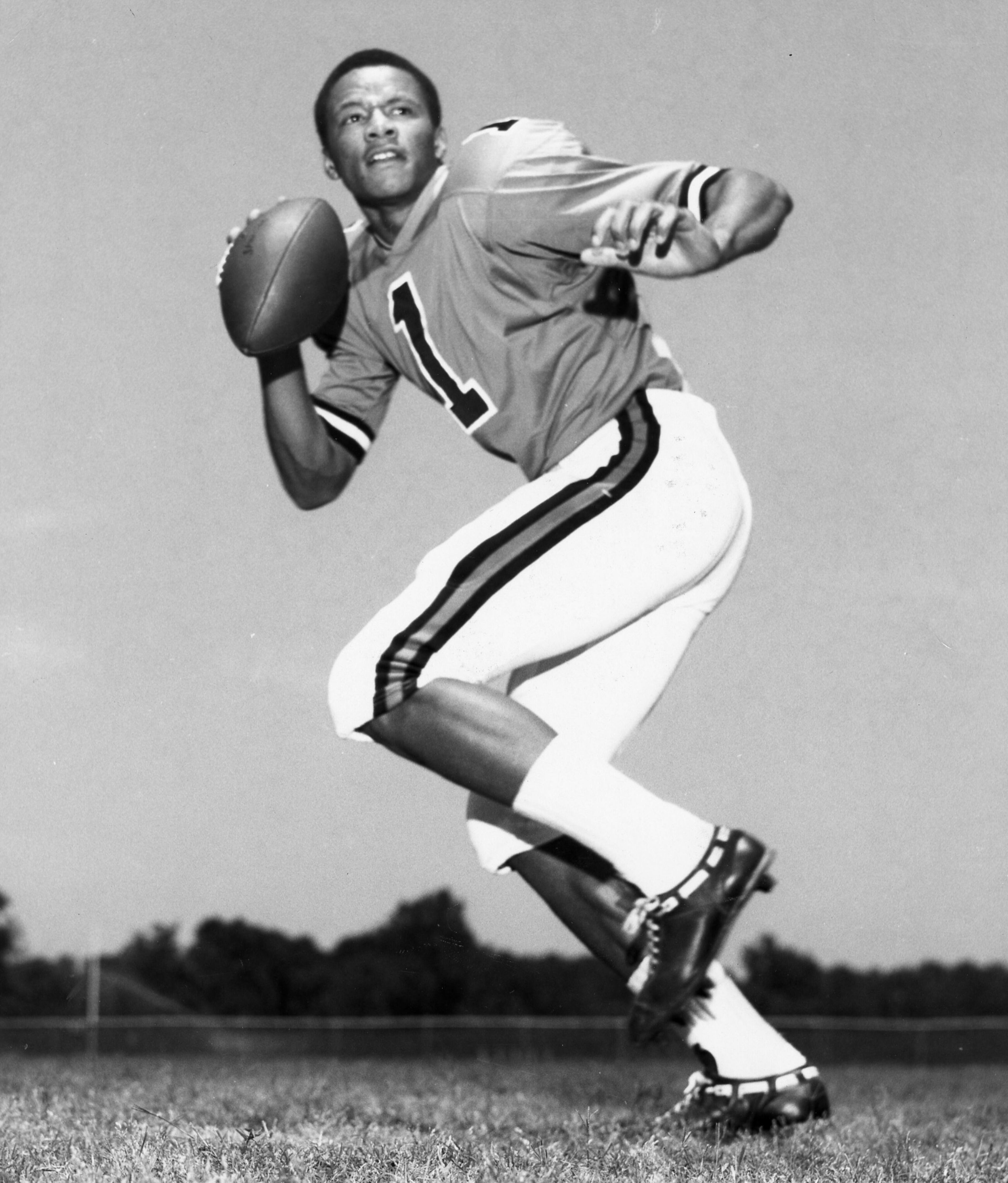 Georgia Tech quarterback Eddie McAshan's career began as the first black quarterback in the Deep South when he enrolled at Tech in 1969. Because freshmen were ineligible then, he began his varsity career the next season. It ended when he was suspended from the Liberty Bowl at the end of his senior season.
