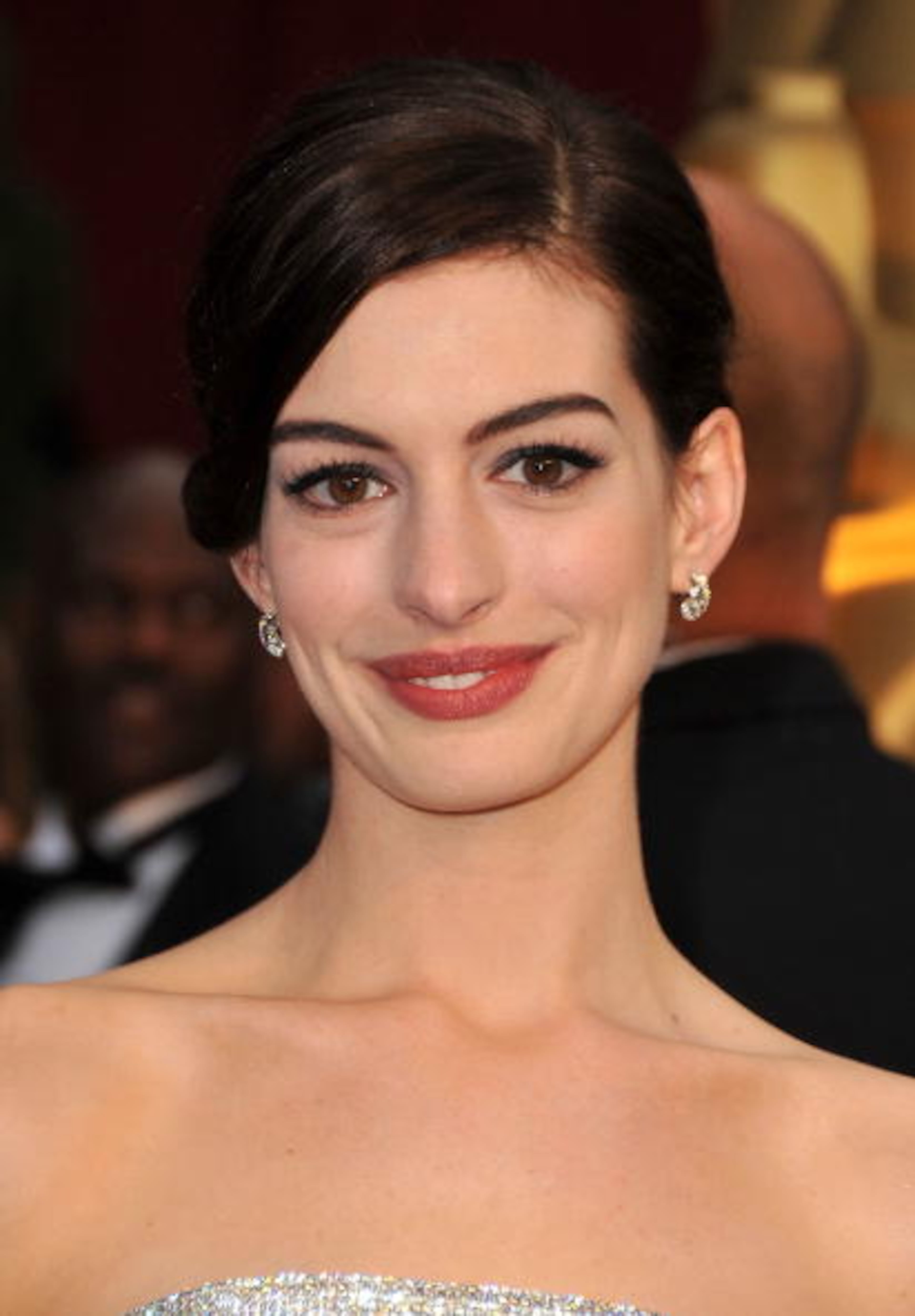 HOLLYWOOD - FEBRUARY 22: Actress Anne Hathaway arrives at the 81st Annual Academy Awards held at The Kodak Theatre on February 22, 2009 in Hollywood, California. (Photo by Steve Granitz/WireImage)