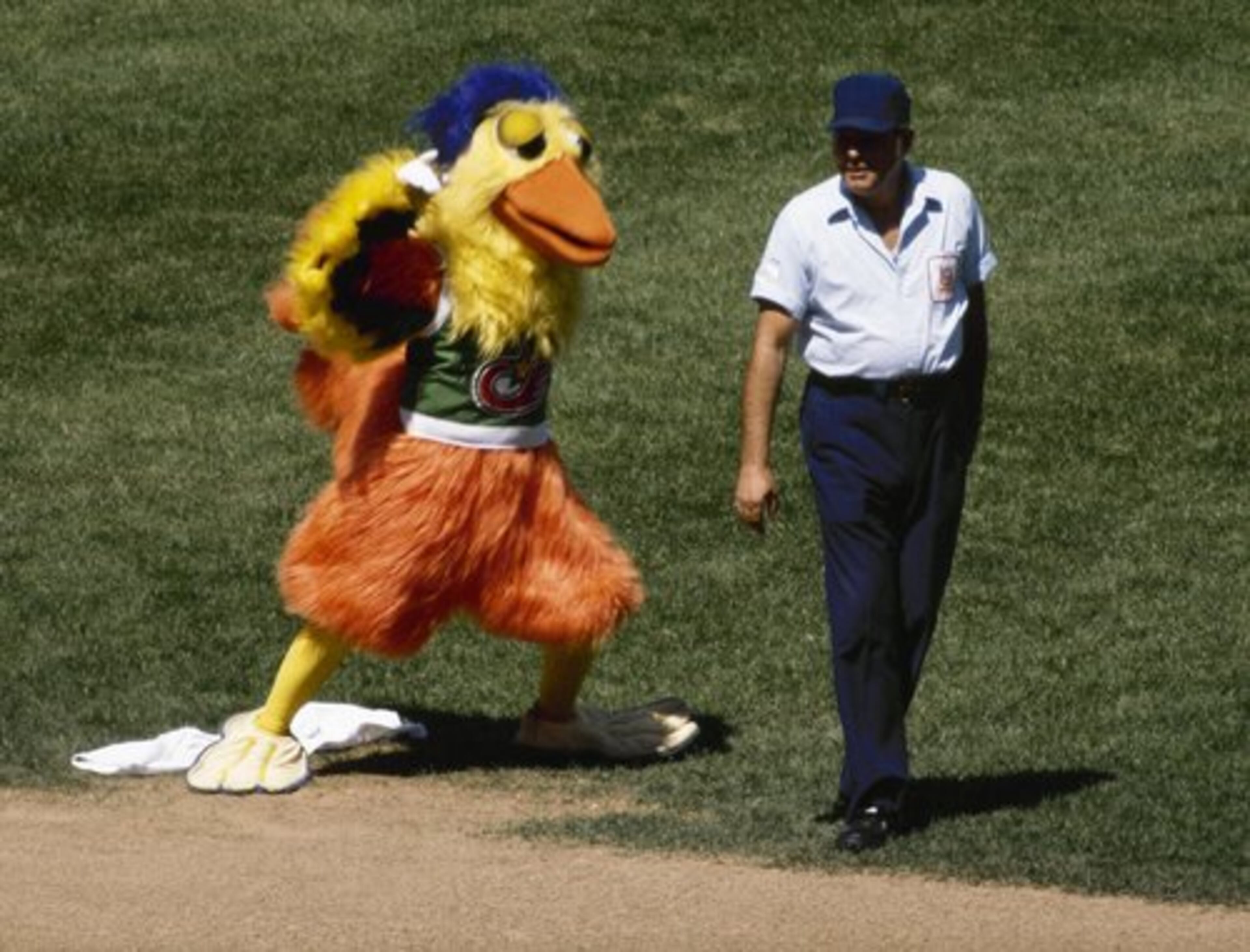 Then there's the granddaddy of them all. The San Diego Chicken, which started independently making appearances at San Diego Padres games in 1977.