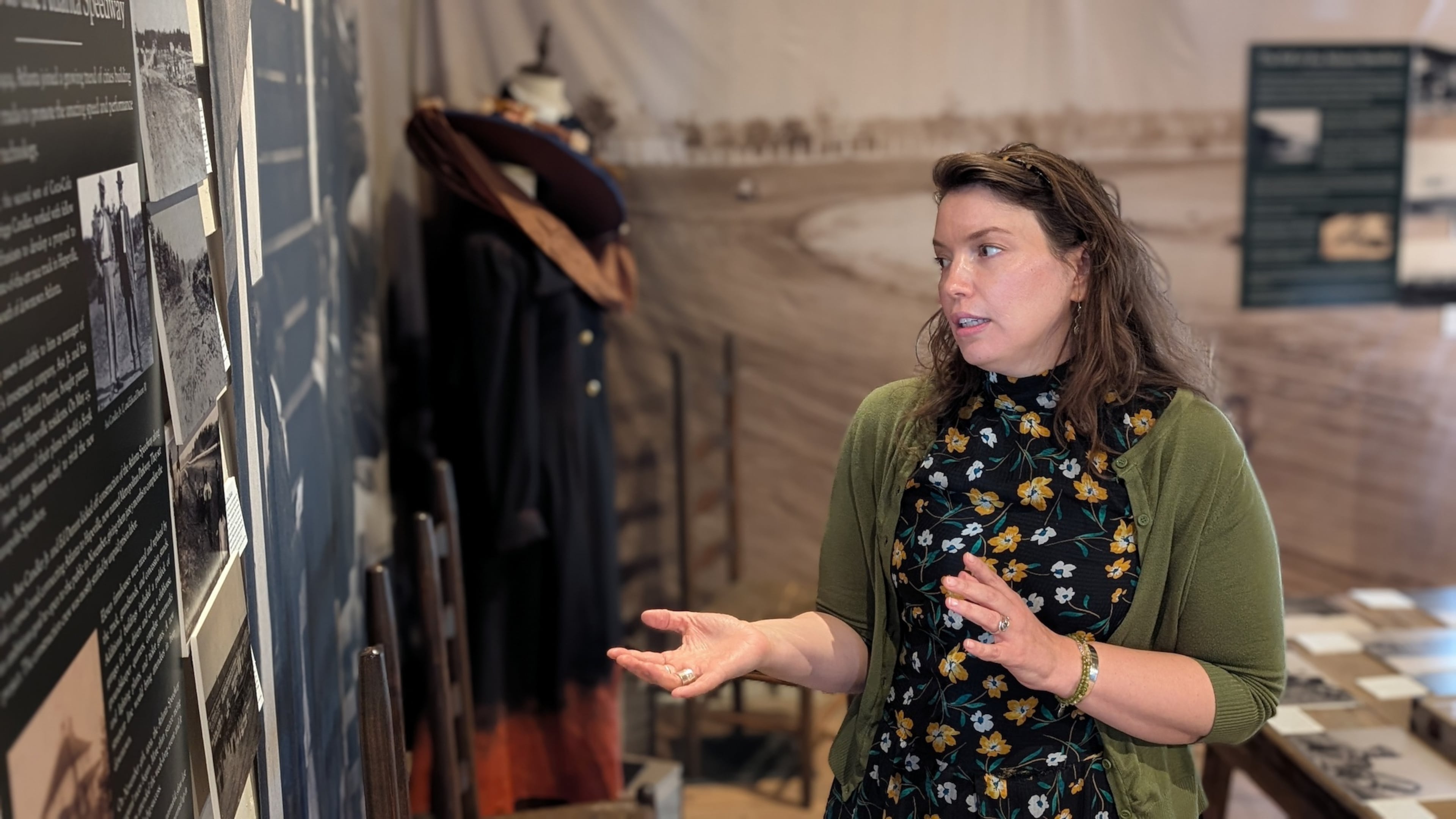 Hapeville Depot Museum director Samantha Singleton has helped foster conversations about the city's history through the arts. (Courtesy of Hapeville Depot Museum)