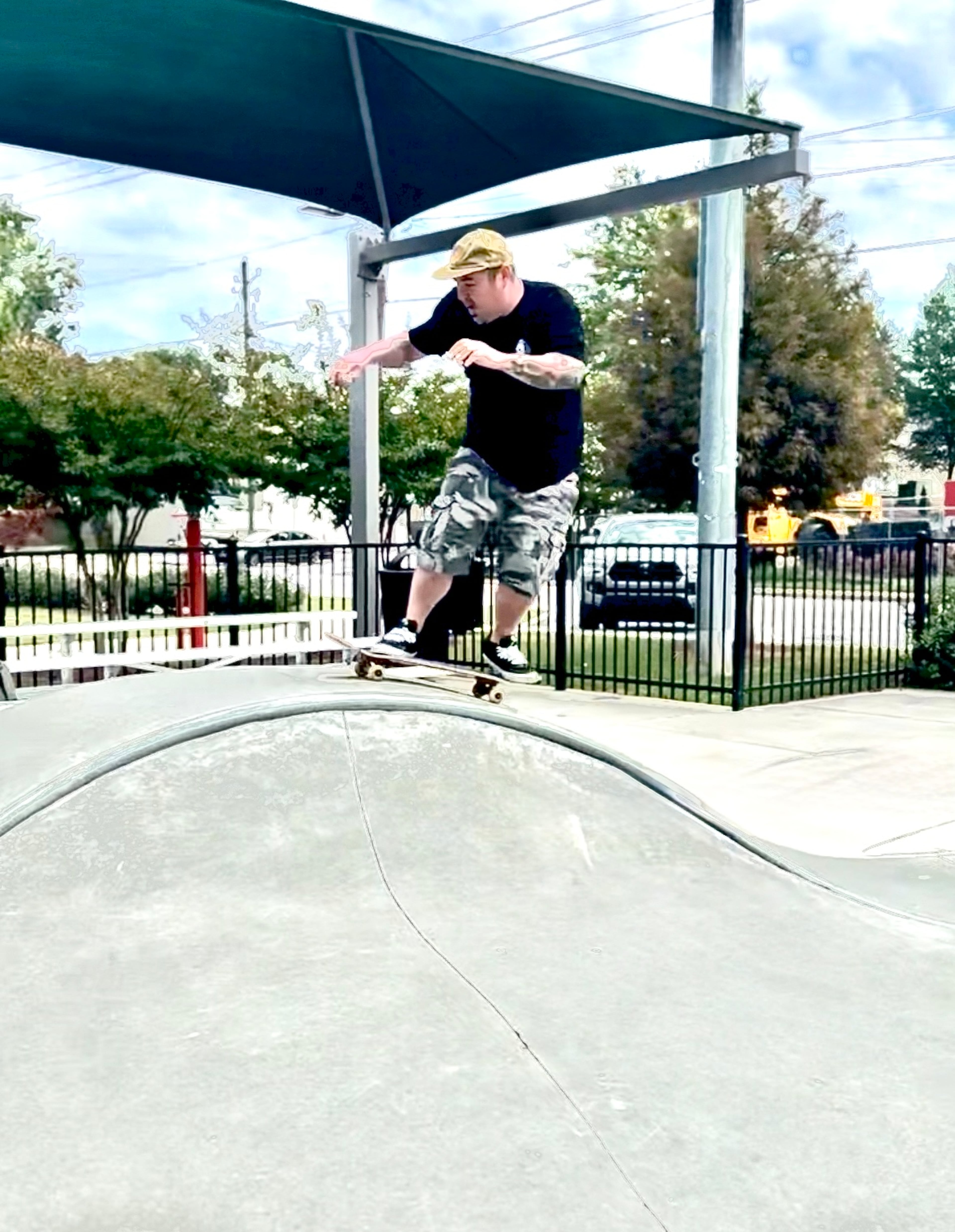 Award-winning chef Terry Koval says skateboarding and cooking require the same "drive, passion and sense of community." (Courtesy of Jackson Koval)