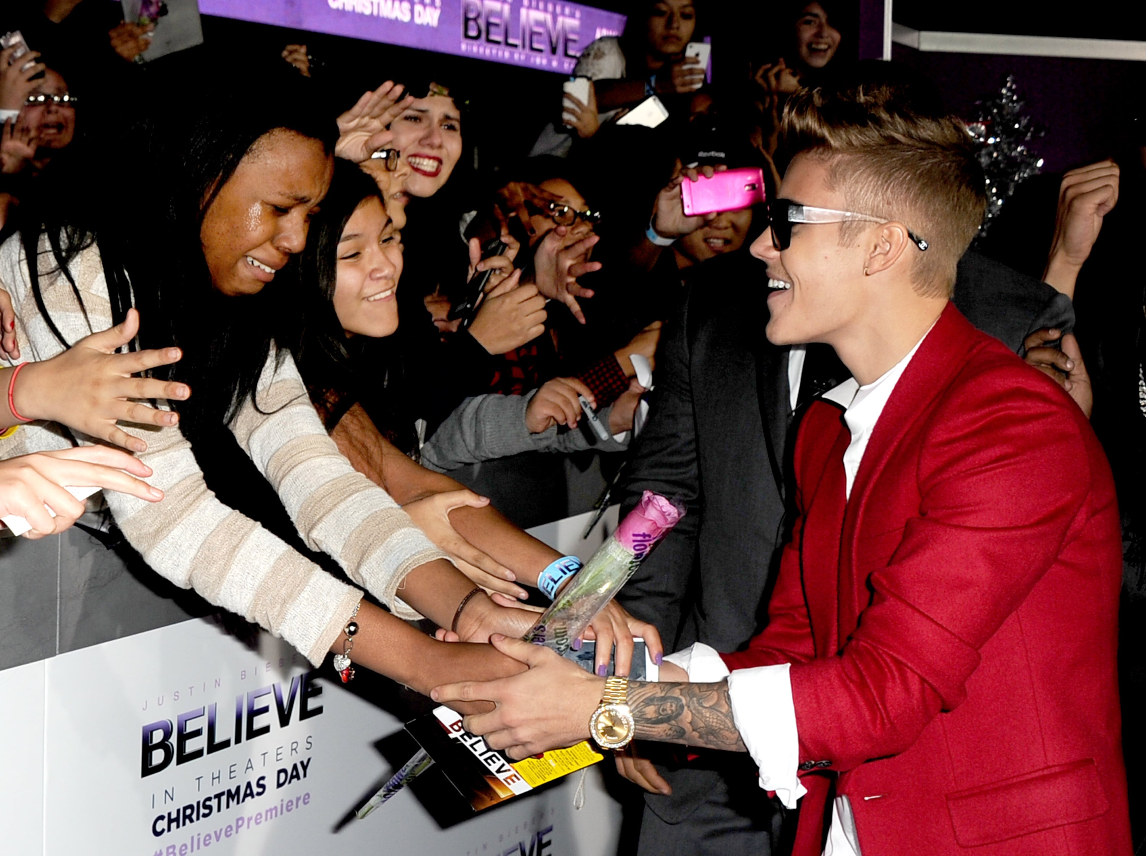“Don’t say I’m not talented. If you haven’t noticed, I wasn’t made. I was found.” (Photo by Kevin Winter/Getty Images)