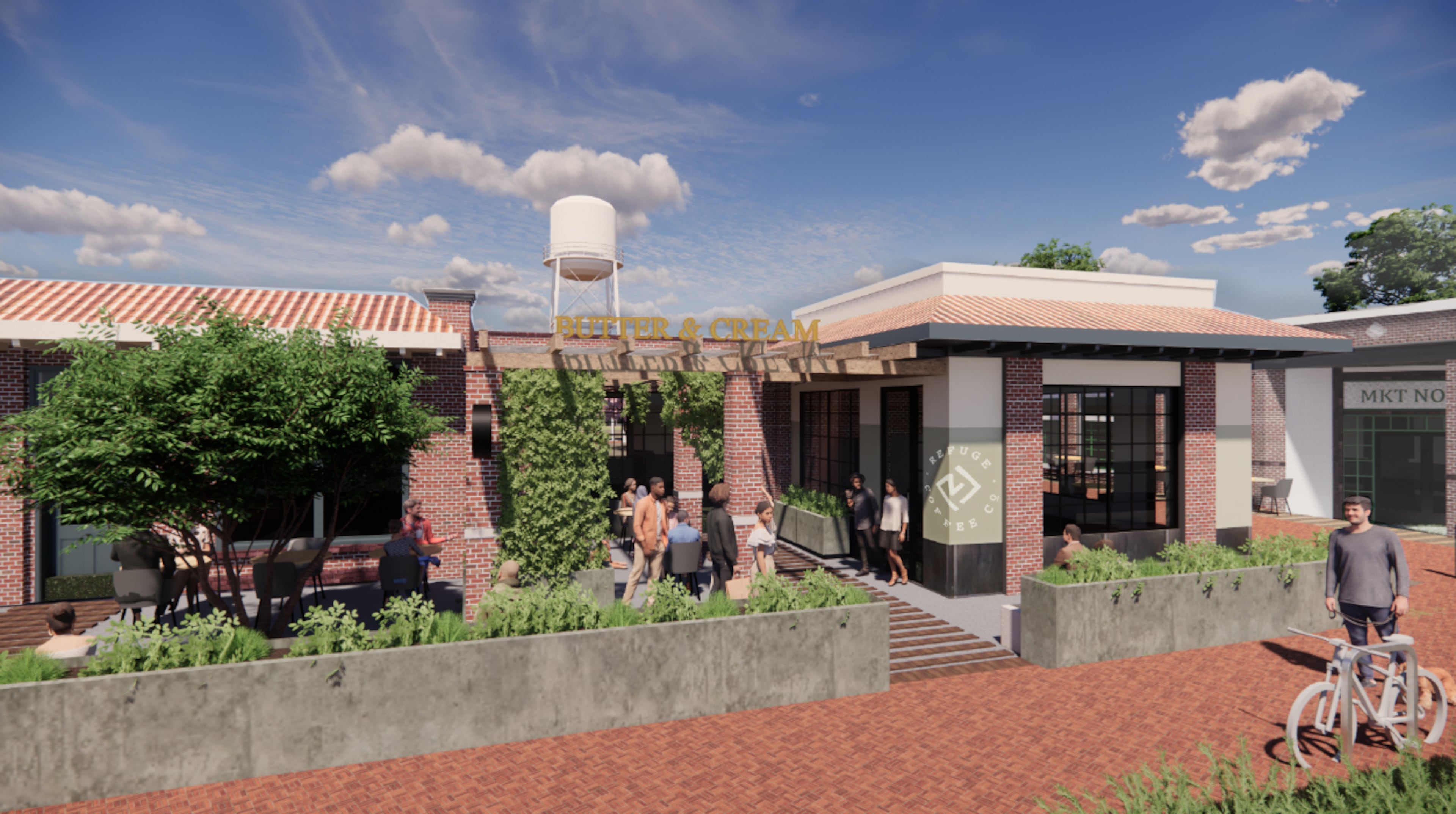 A rendering of South End Norcross.