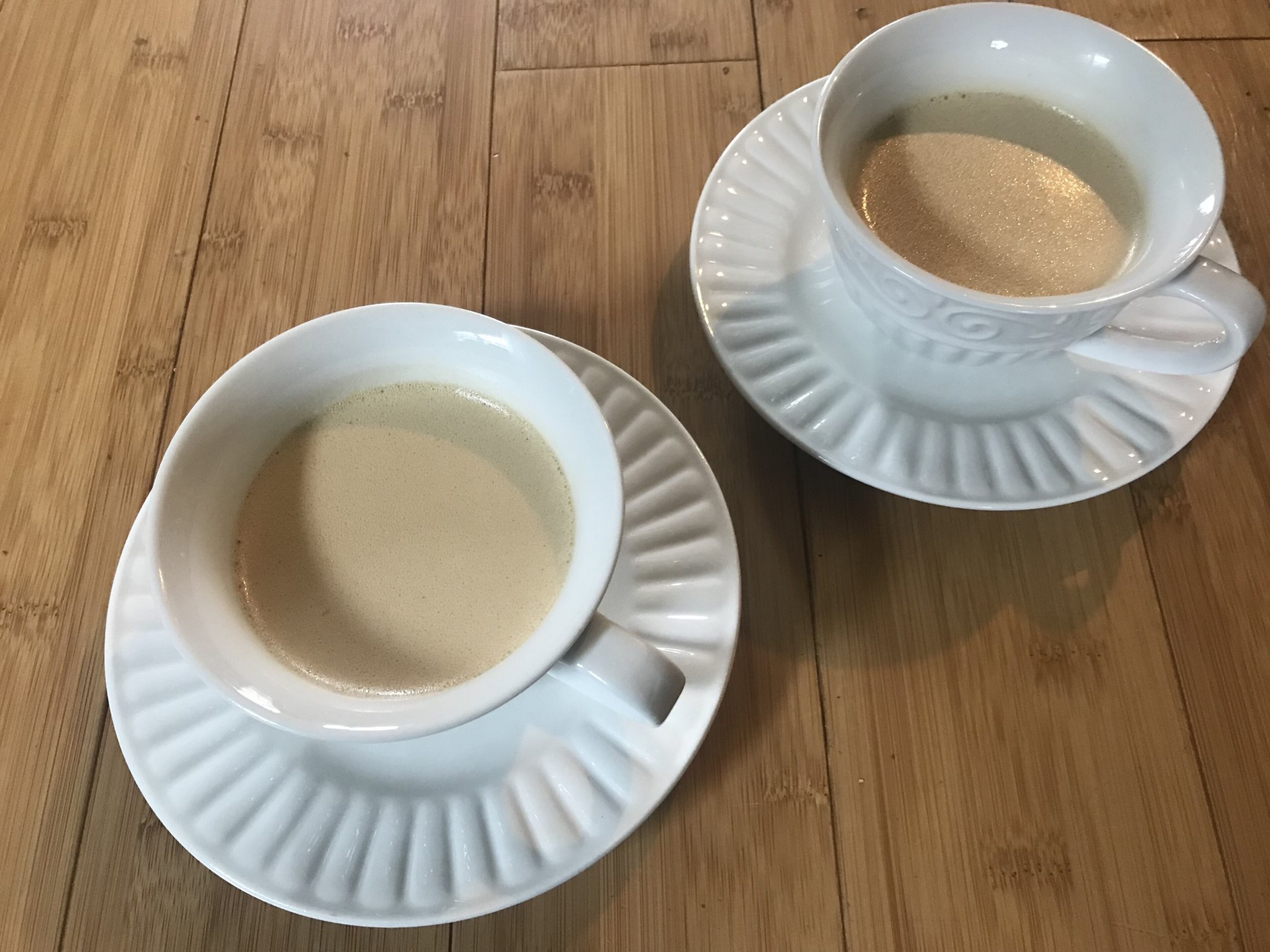 Butter-froth Coffee holds a combination of blended coffee, butter and coconut oil. LIGAYA FIGUERAS / LFIGUERAS@AJC.COM