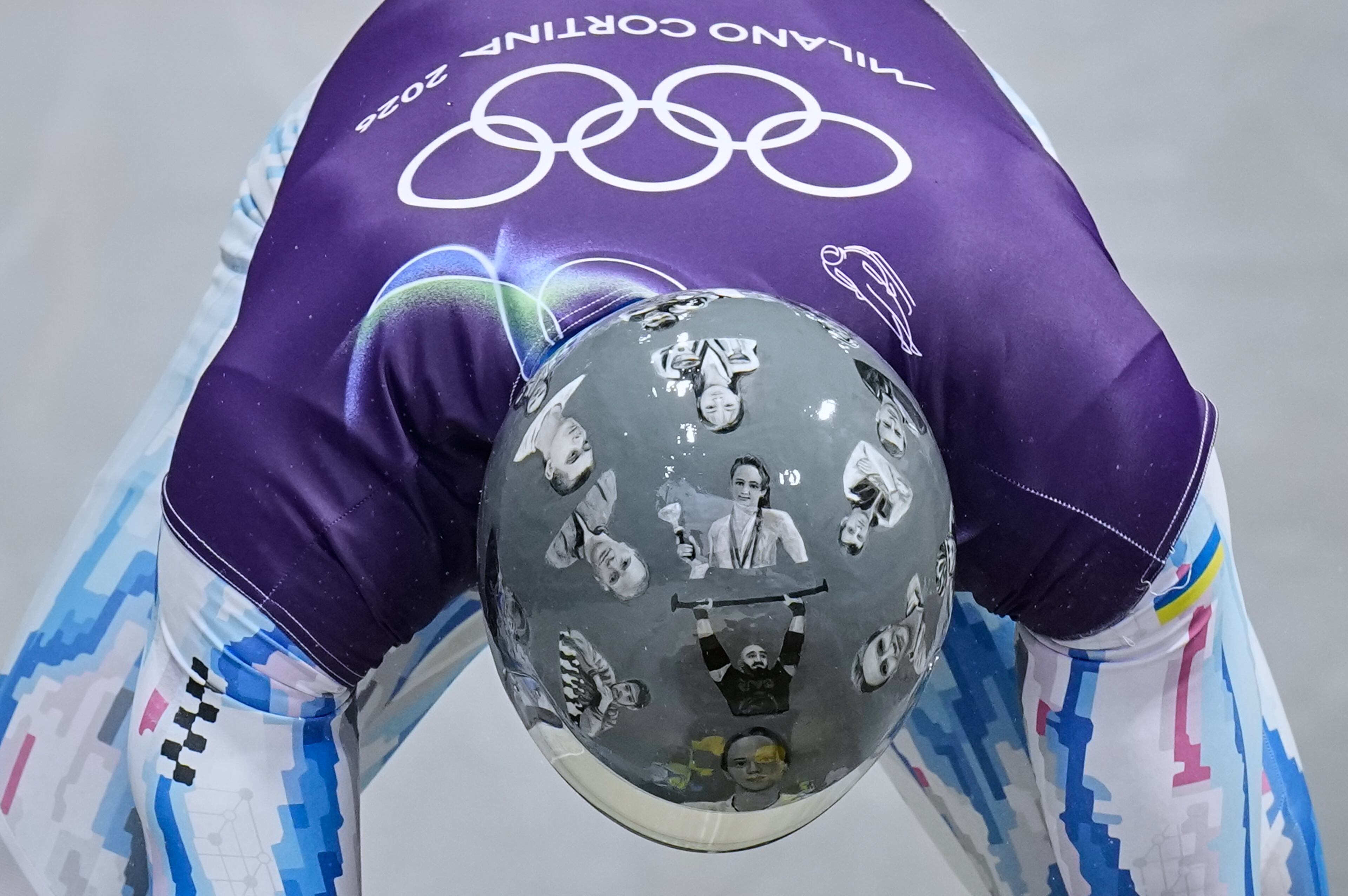 APTOPIX Milan Cortina Olympics Skeleton