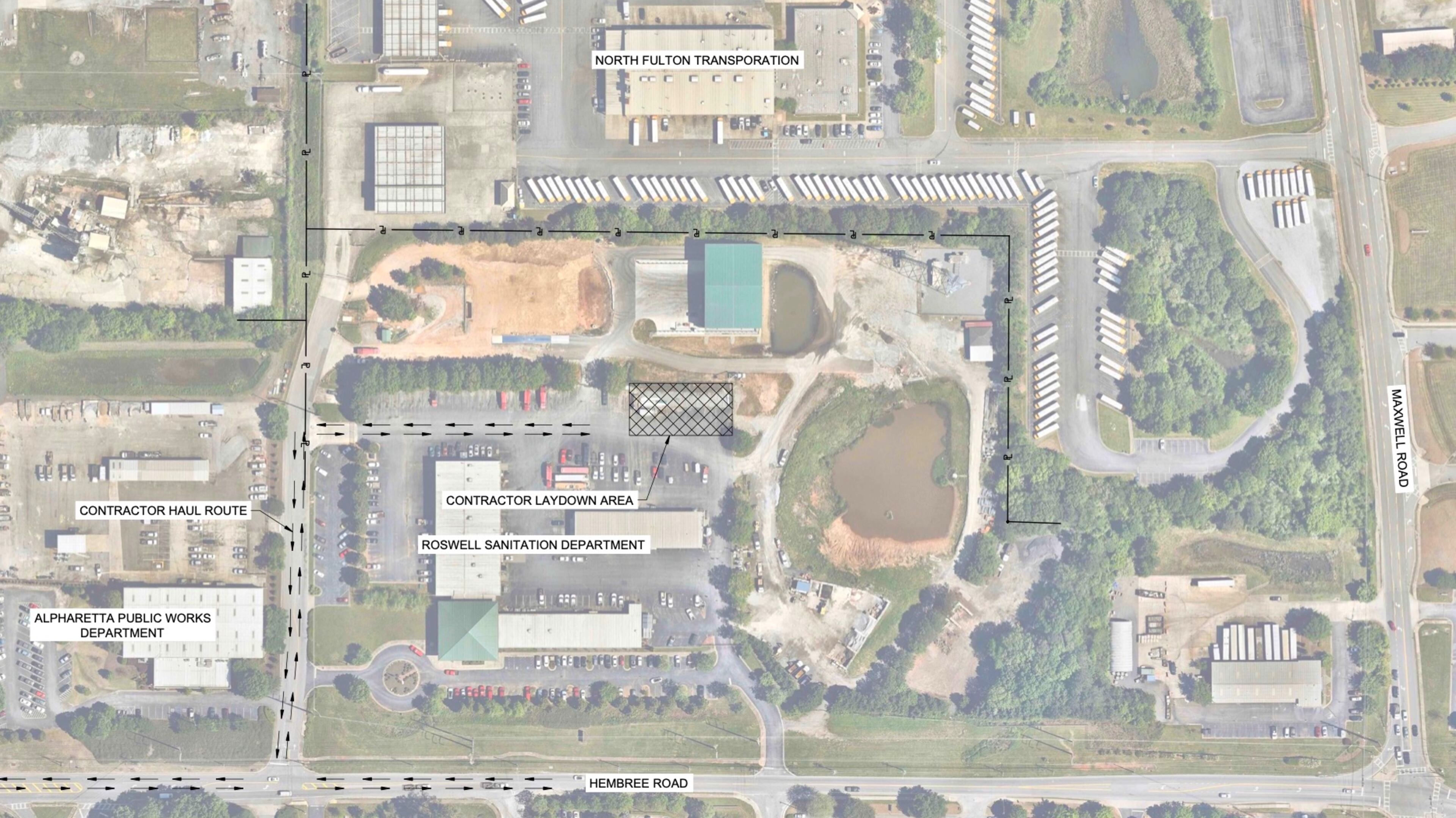 Roswell recently approved a contract to complete the Solid Waste Transfer Station Project. (Courtesy City of Roswell)