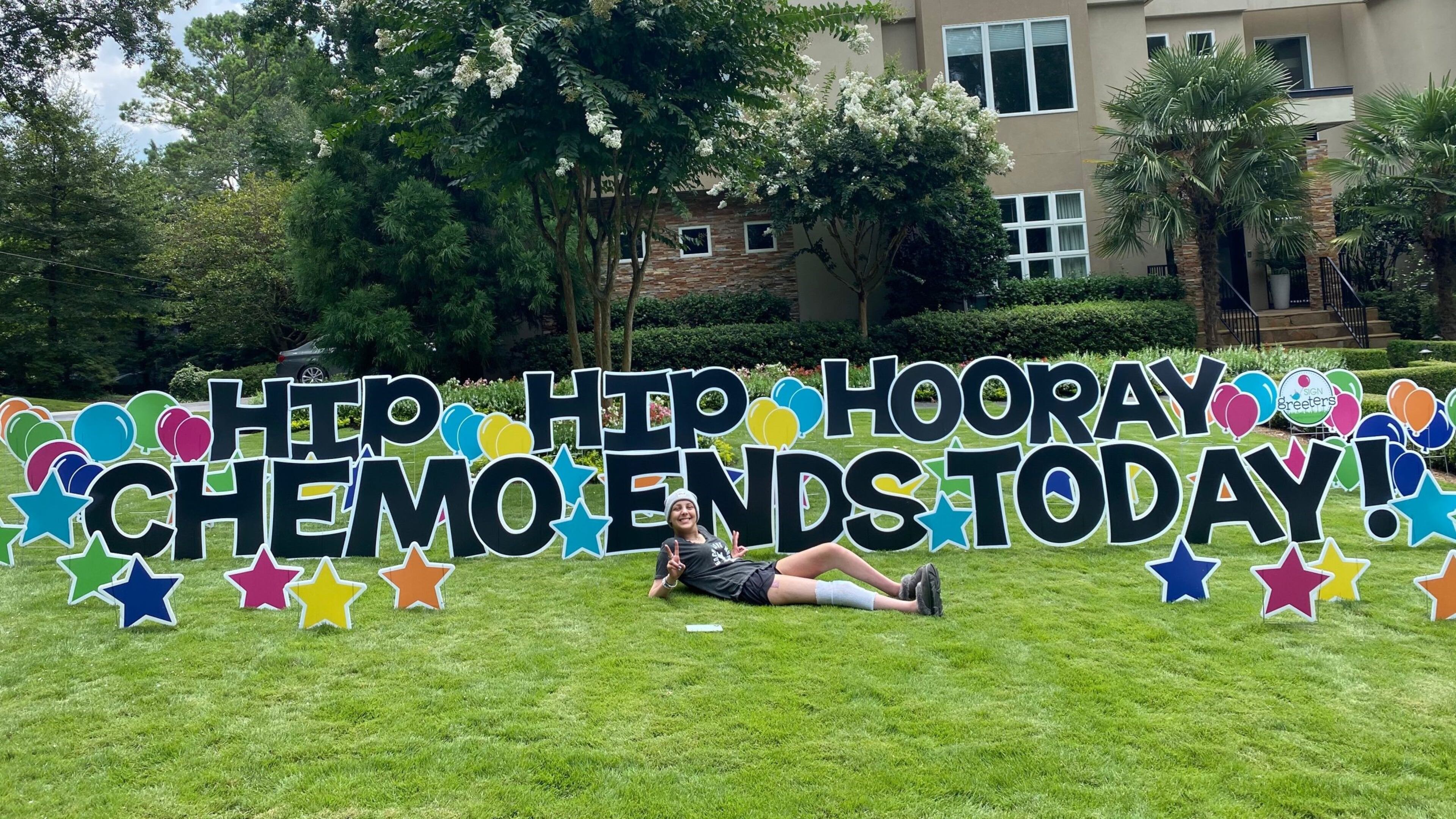 Amanda Solomiany has blogged about how she was diagnosed with osteosarcoma two years ago and endured two surgeries and cycles of chemotherapy. Photo courtesy of Stacie Francombe.