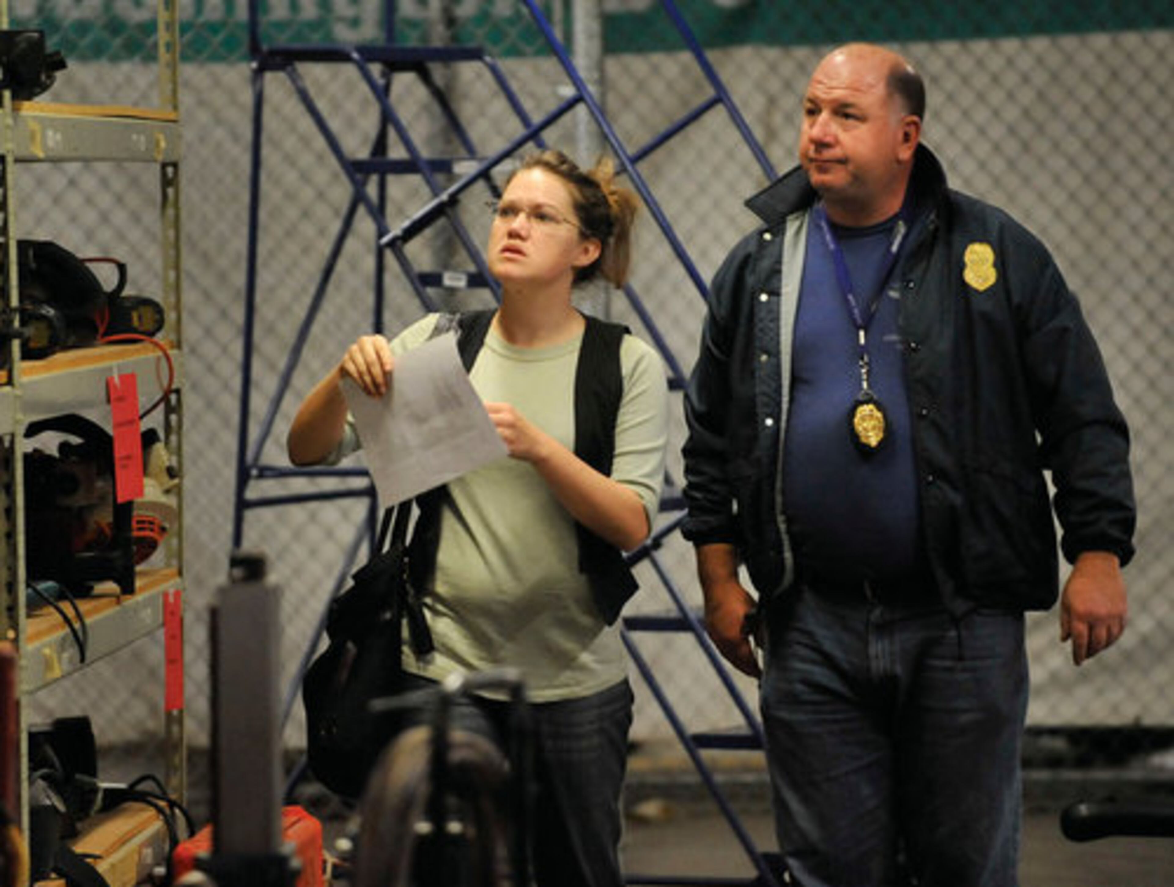 Marie Lechner, Atlanta, accompanied by Investigator William Smart of the Atlanta Police Department, didn't find any of the items stolen from her home.