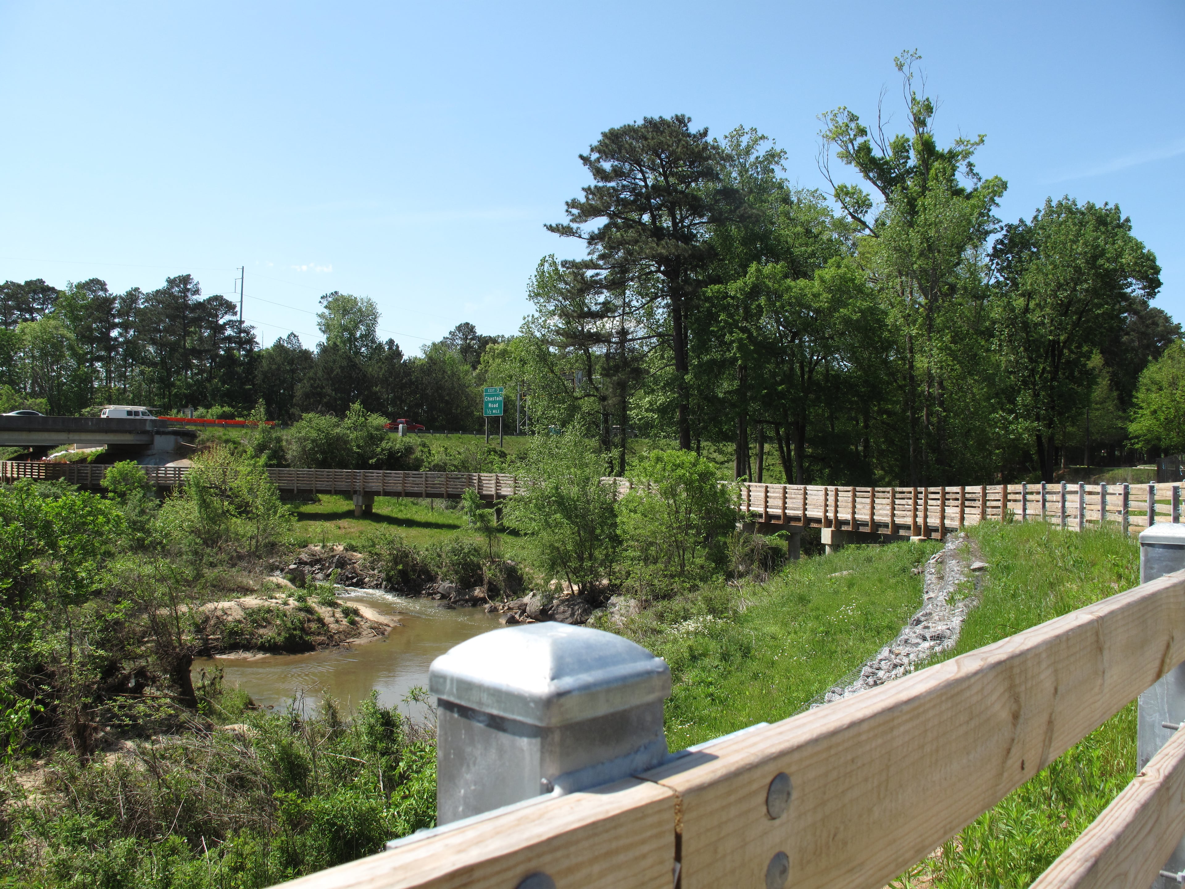 Pictures of Noonday Creek Trail by Marty Sewell courtesy of Cobb County Department of Transportation.