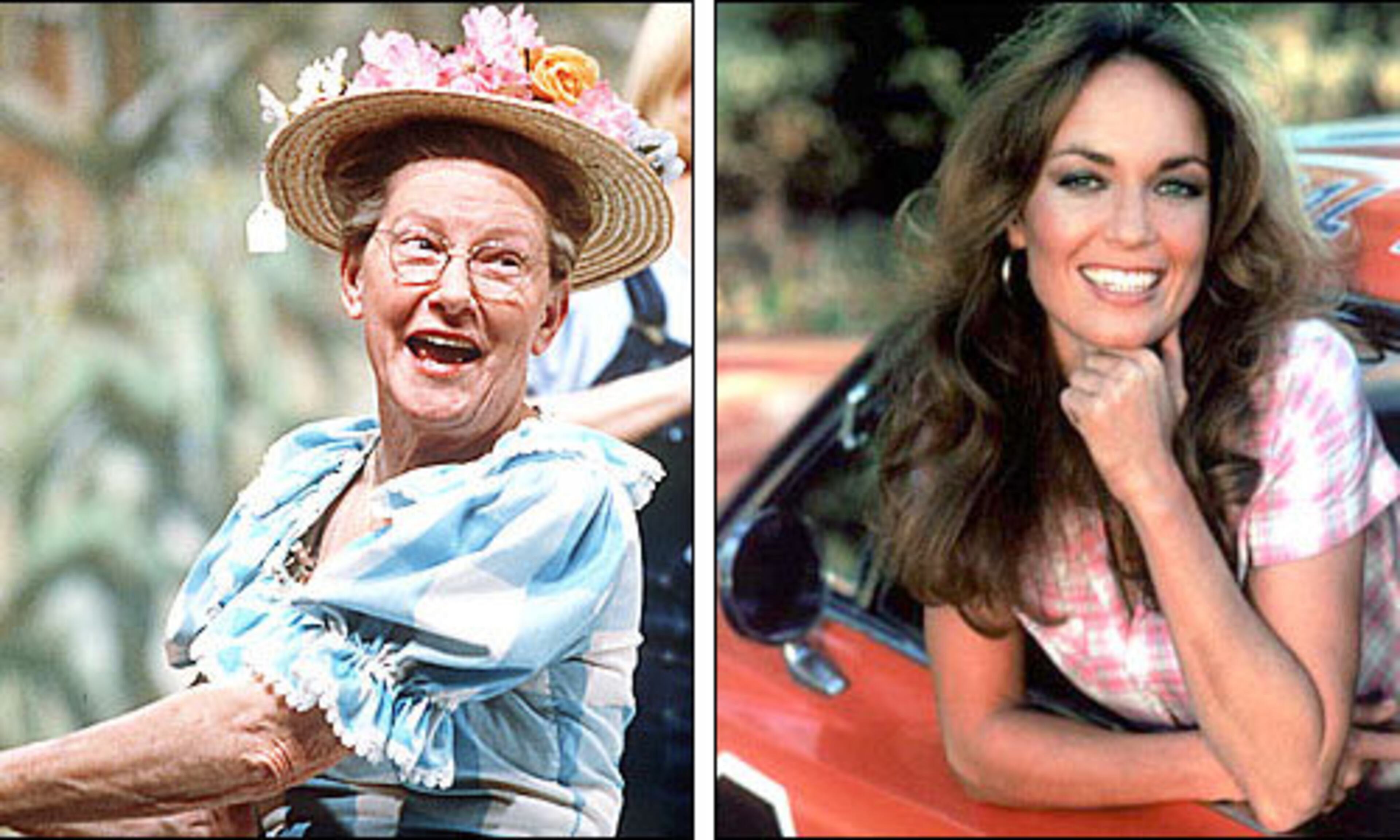 Southern-fried TV shows: "Hee Haw" vs. "The Dukes of Hazzard." "Hee Haw", a comedy-music variety show taped at Opryland USA in Nashville, was one of television's longest running series ever. It starred a slew of country celebrities, including Minnie Pearl. The "Dukes of Hazzard" followed the adventrues of Bo and Luke Duke (along with their lovely "cousin", played by Catherine Bach) as they raced around fictional Hazzard County, Georgia. It was filmed in Covington, and parts of Conyers.