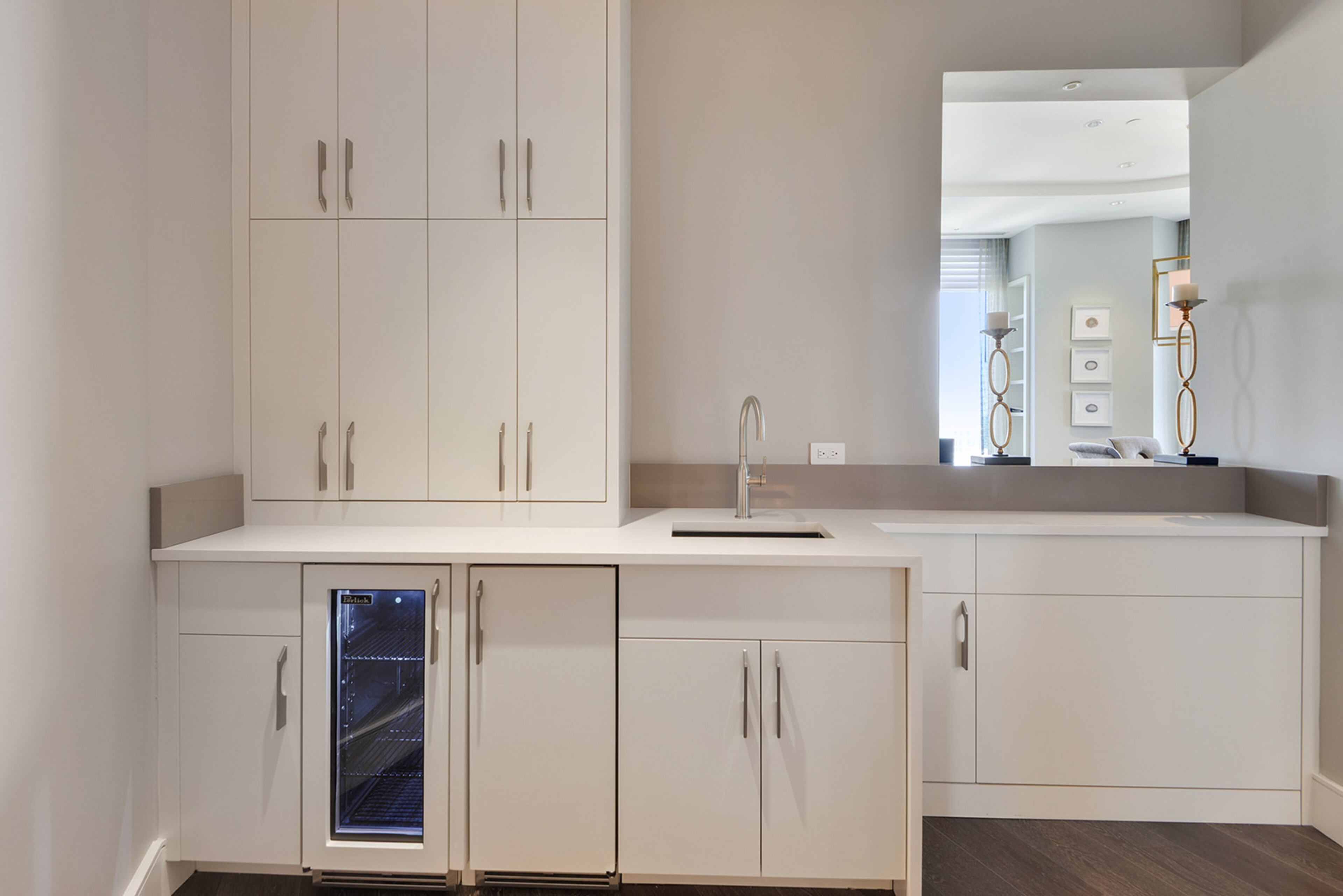 You won't have to worry about where to store your pots, pans and other kitchen items.