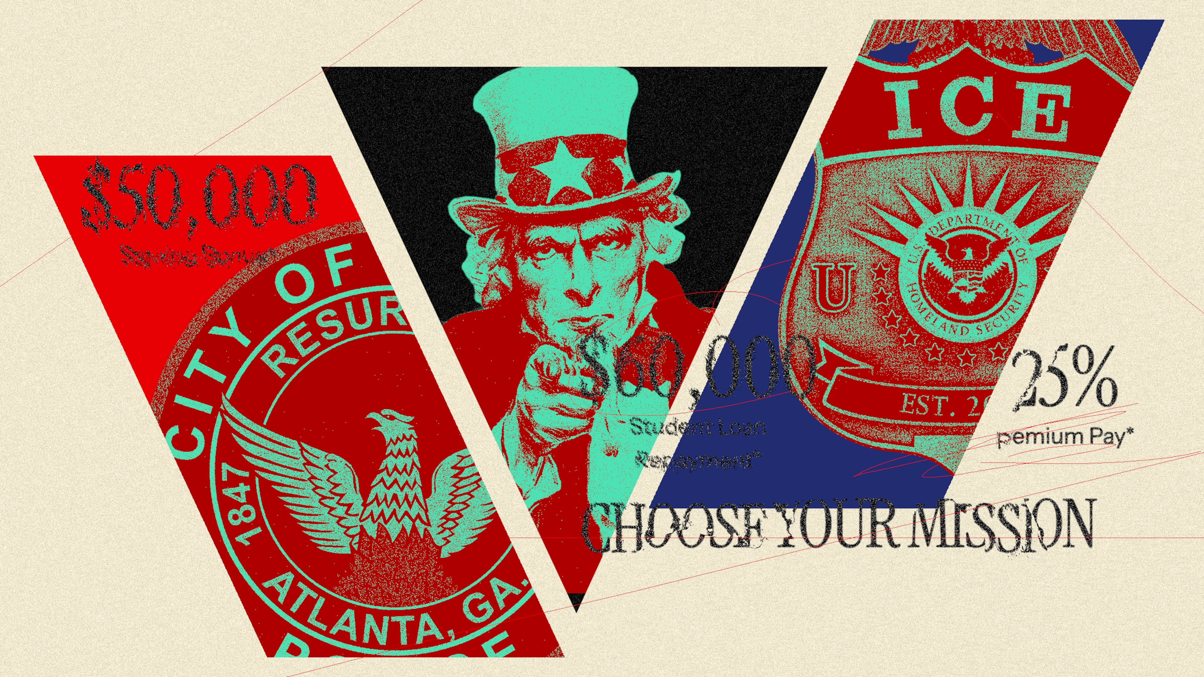 (Photo Illustration: Philip Robibero / AJC | Source: Getty, File)