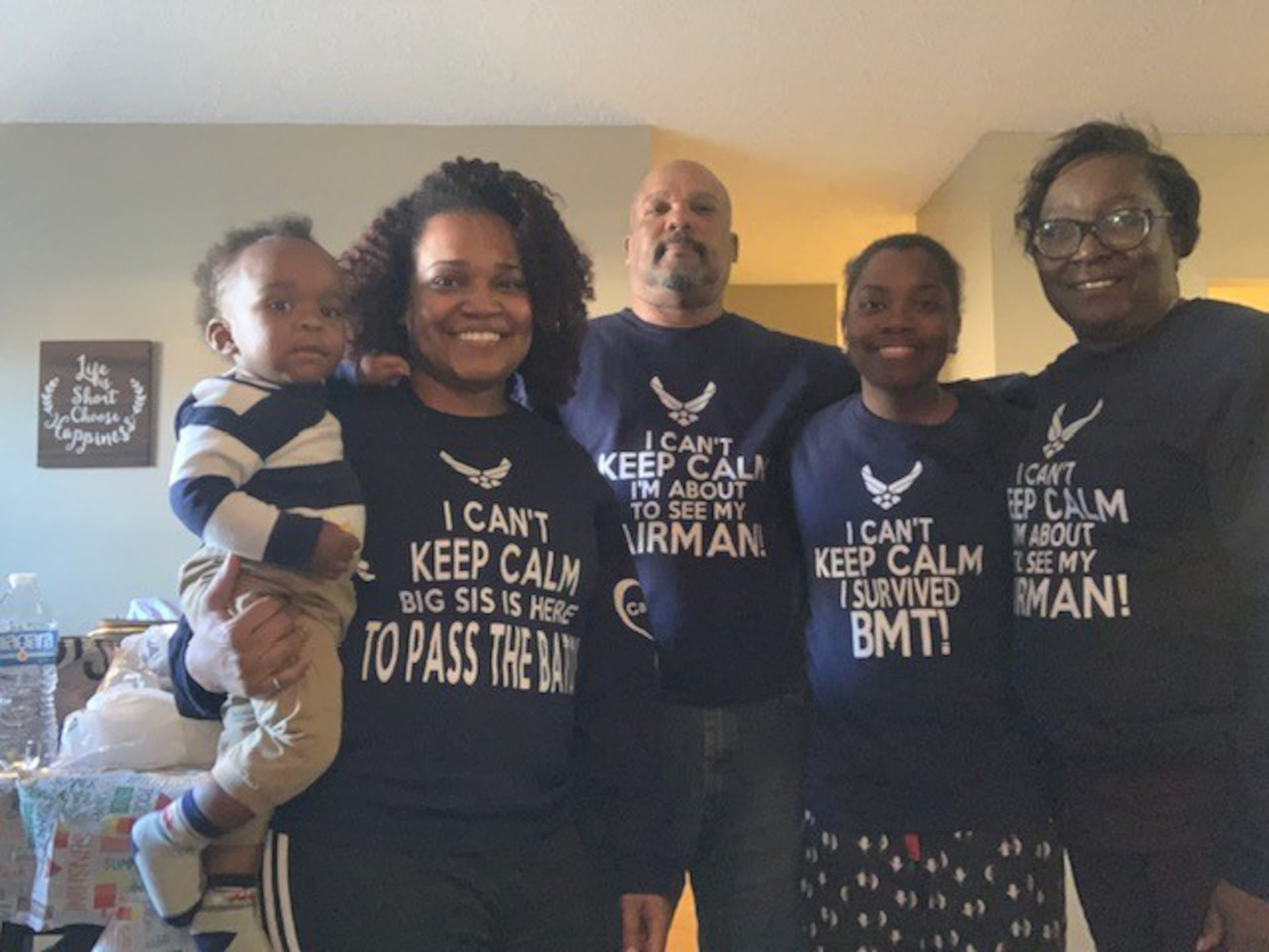 The Caston family of Macon hopes the new Alzheimer's drug will help Arthena Caston, who was diagnosed with early-onset Alzheimer's. (l to right) Avery Caston Mitchell(grandson); Brittani Caston; Virous Caston ; Brianna Caston and Arthena Caston CONTRIBUTED