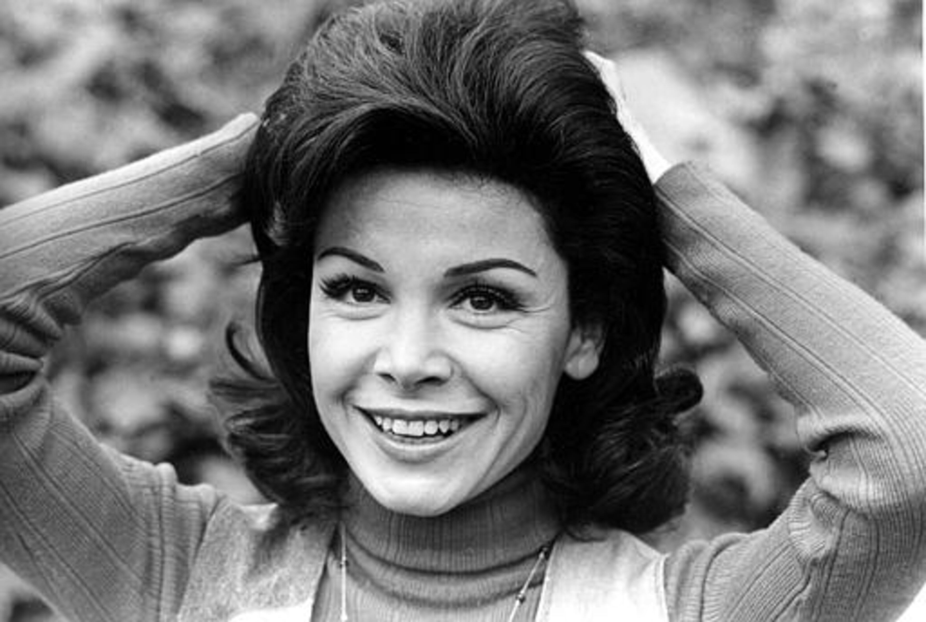 Annette Funicello is shown at her home in Encino, Ca., March 13, 1978. Funicello, 34, was discovered at age 12 to become the 24th and last Mousketeer chosen for the 1950s televison show "Mickey Mouse Club." (AP Photo)