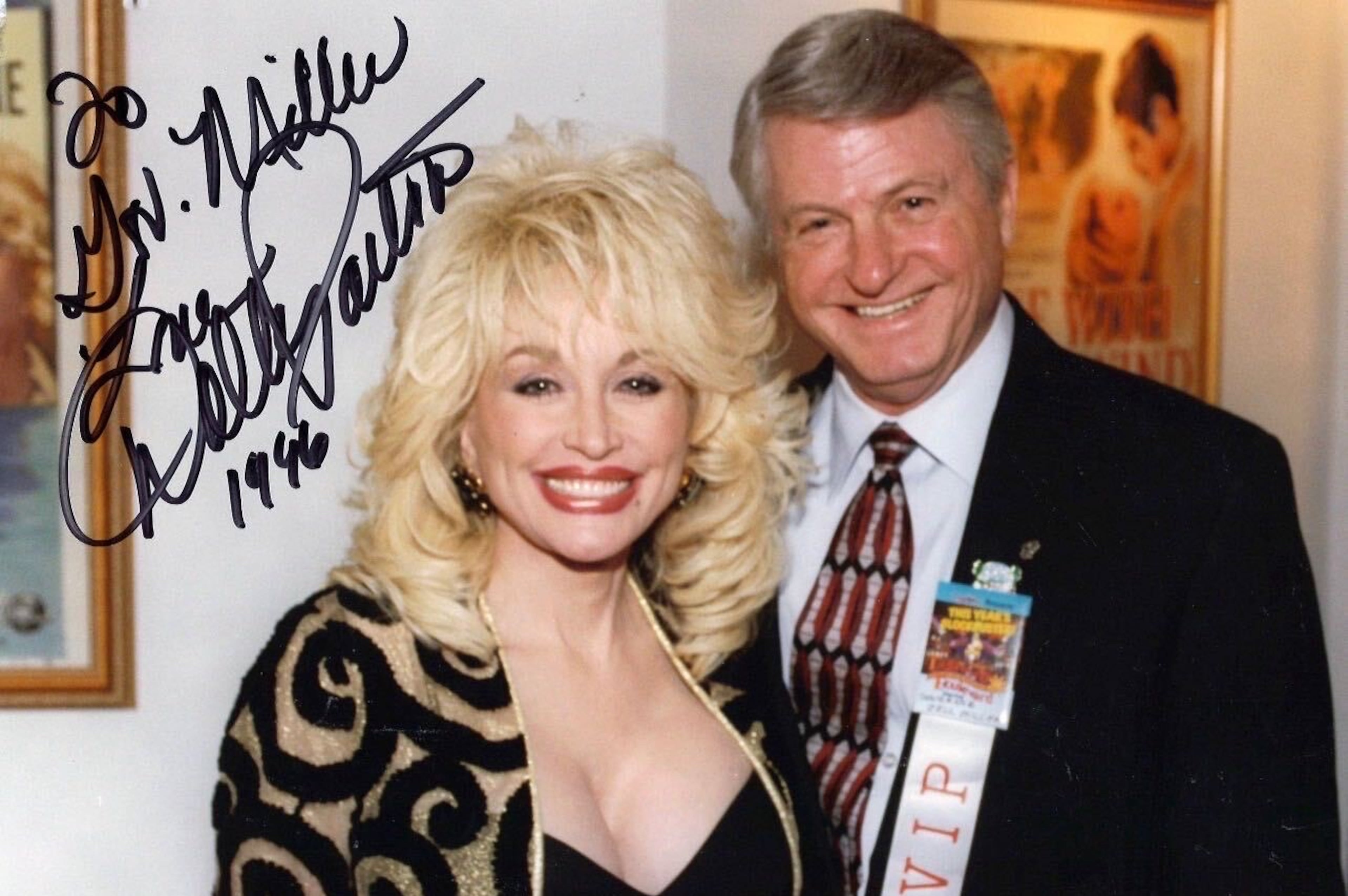Dolly Parton and Zell Miller