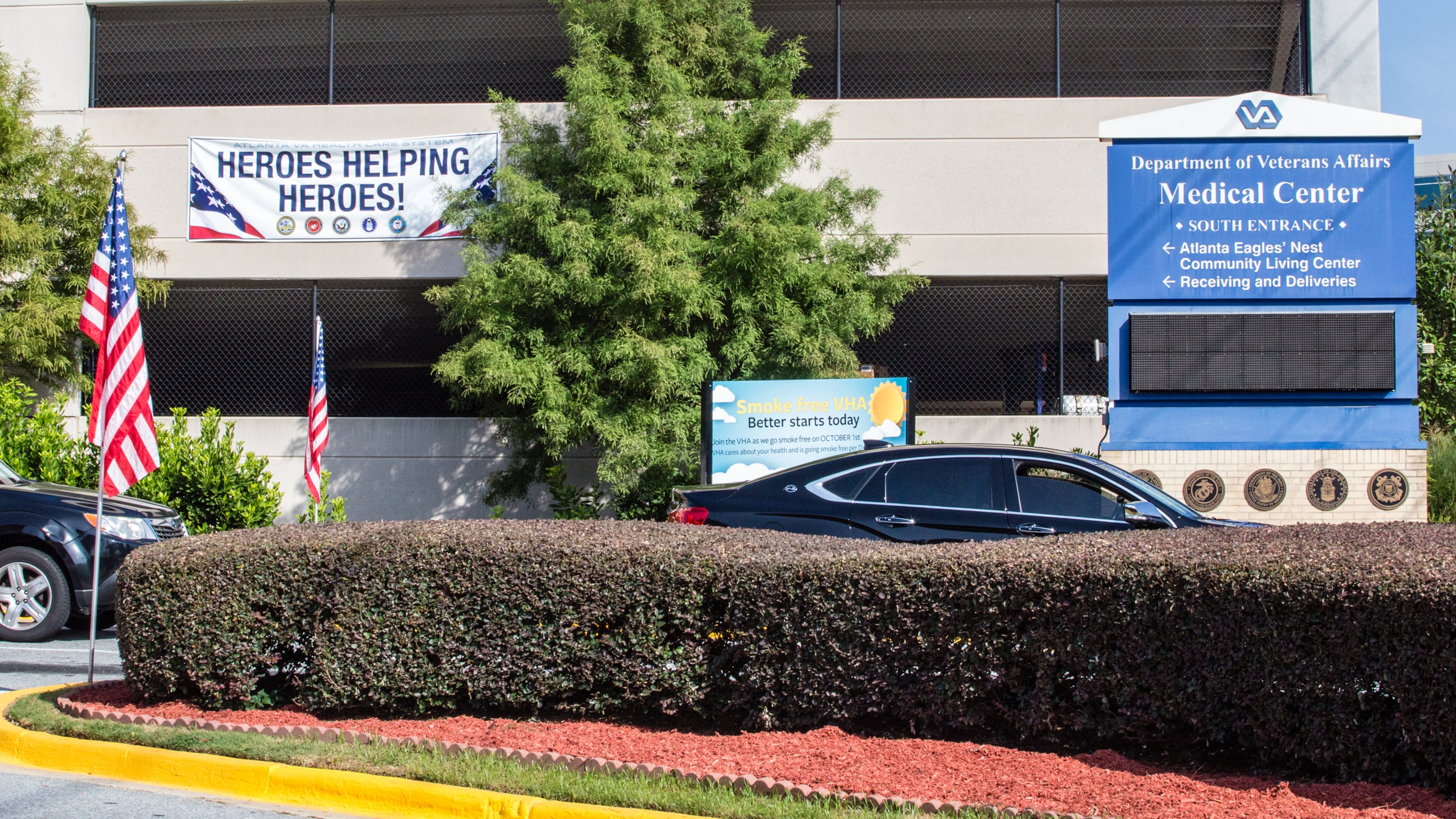 Atlanta VA Health Care System is located on Clairmont Road in Decatur on Friday, Sept 4, 2020. (Jenni Girtman for The Atlanta Journal-Constitution)