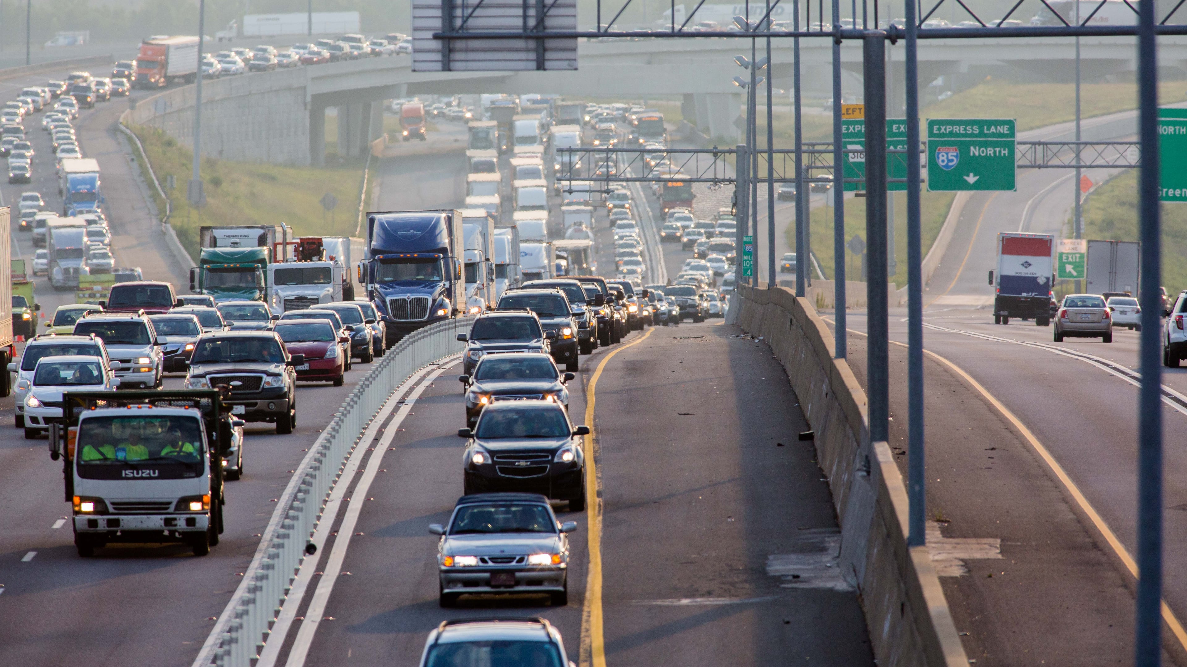 I-85 southbound near Pleasant Hill Road in Gwinnett County, Ga., on July 29, 2015. BRANDEN CAMP/SPECIAL