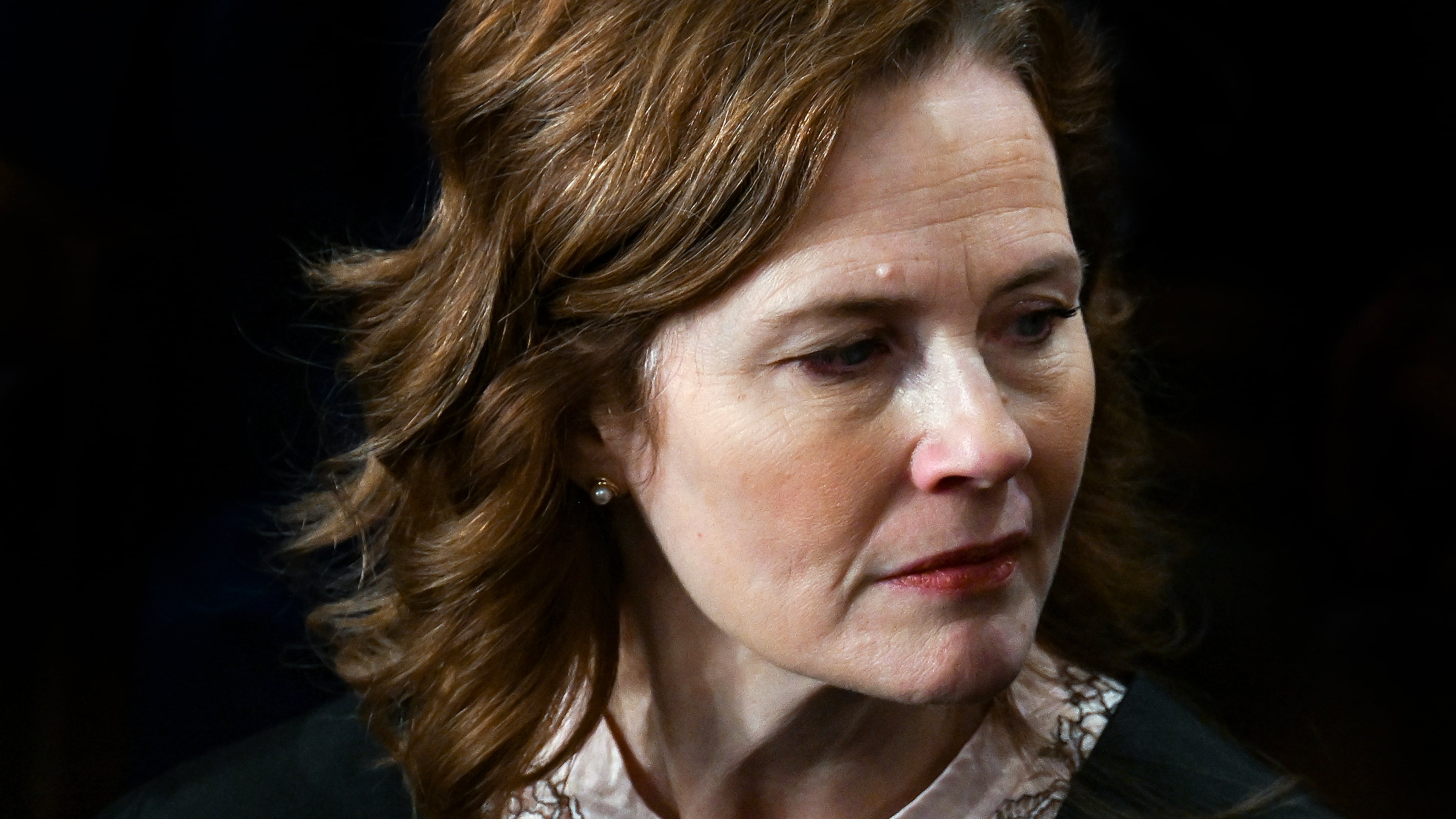 Supreme Court Justice Amy Coney Barrett was invited to UGA to speak with students, faculty and staff on campus, a practice fairly common among law schools. (Kenny Holston/The New York Times)