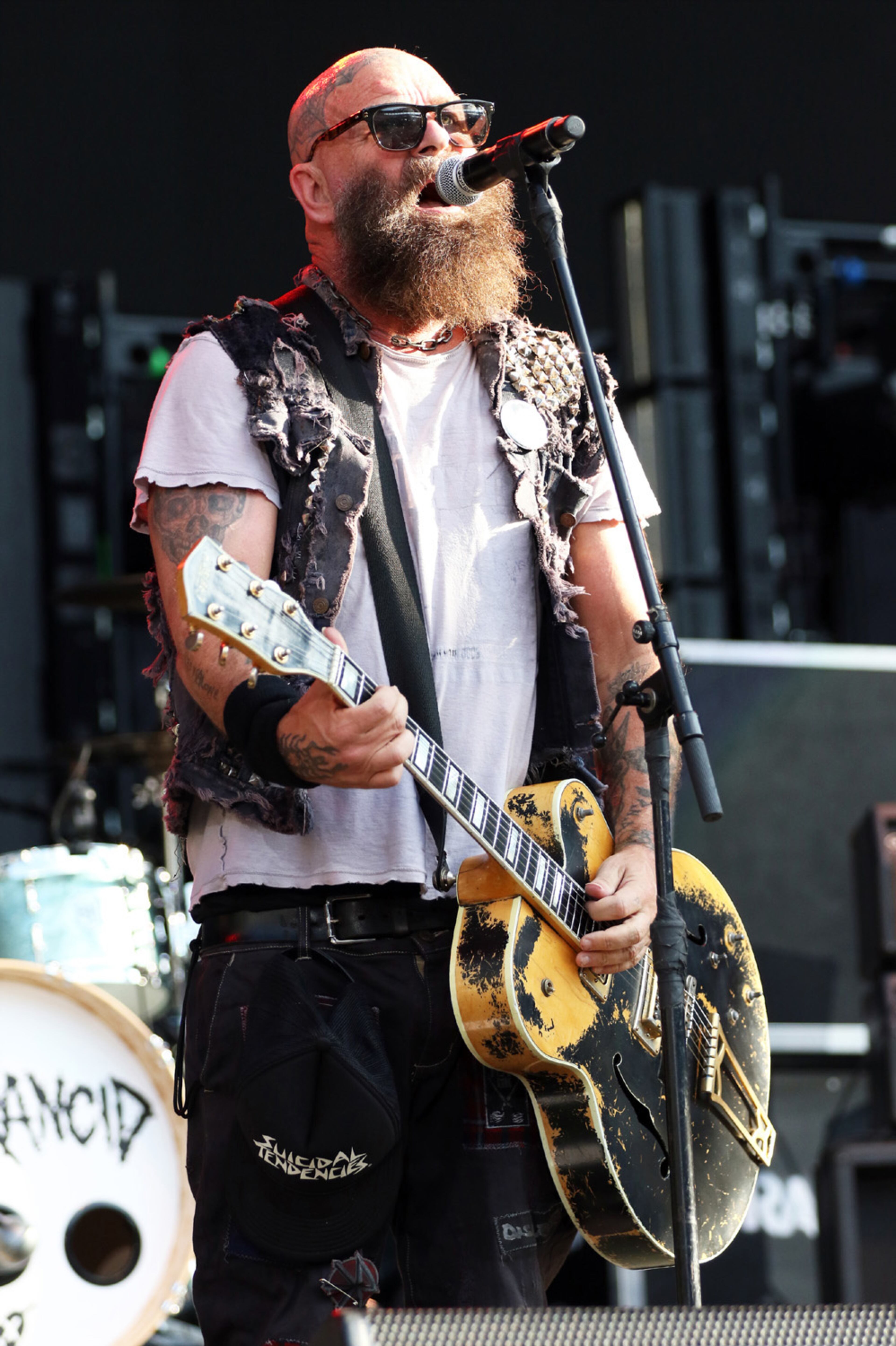-- Rancid
Green Day brought their Saviors Tour to Truist Park on Wednesday, August 28, 2024. Opening acts were Smashing Pumpkins, Rancid, The Linda Lindas and Paradox..
Robb Cohen for the Atlanta Journal-Constitution