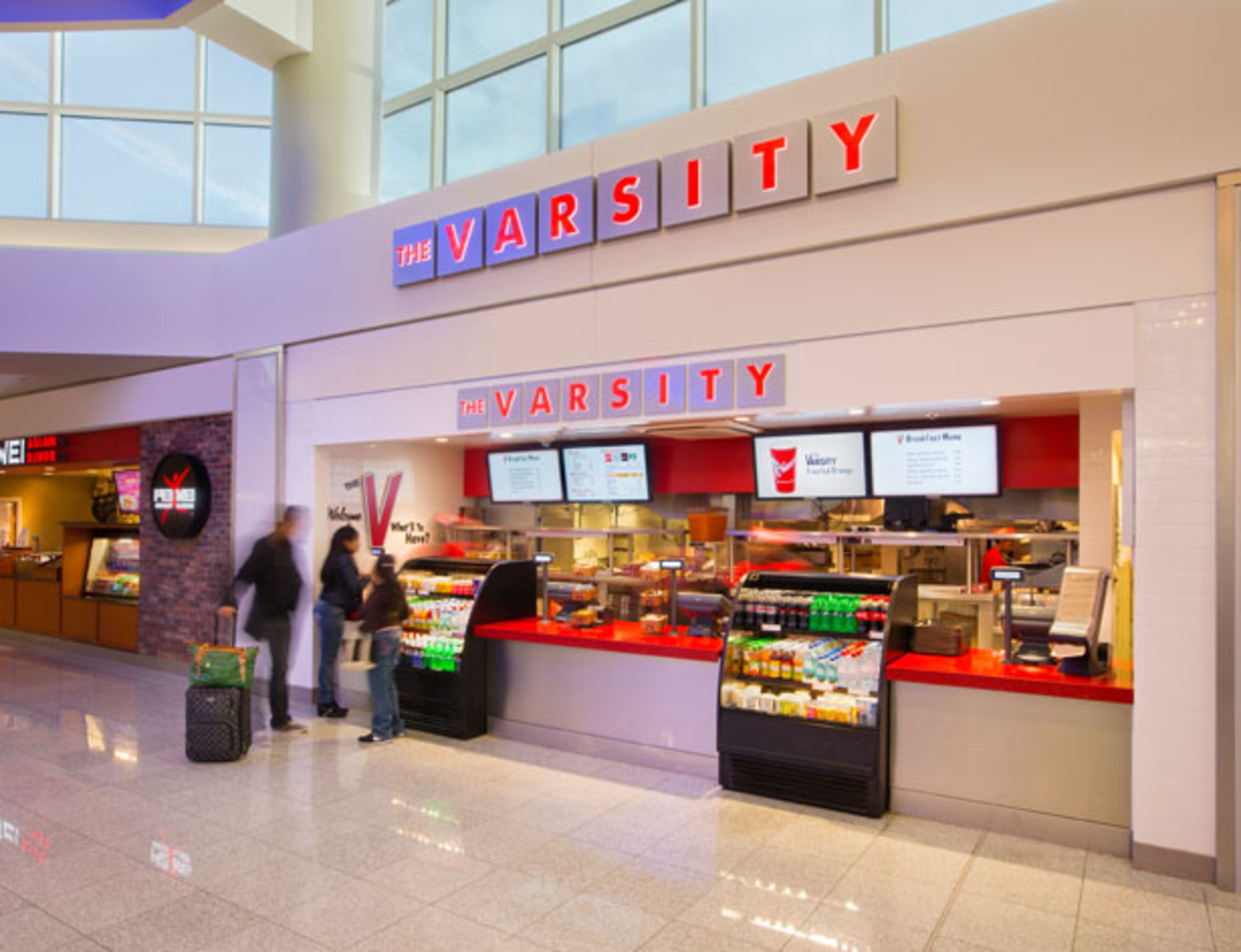 The Varsity brings its trademark Frozen Orange and hamburgers to the airport.
