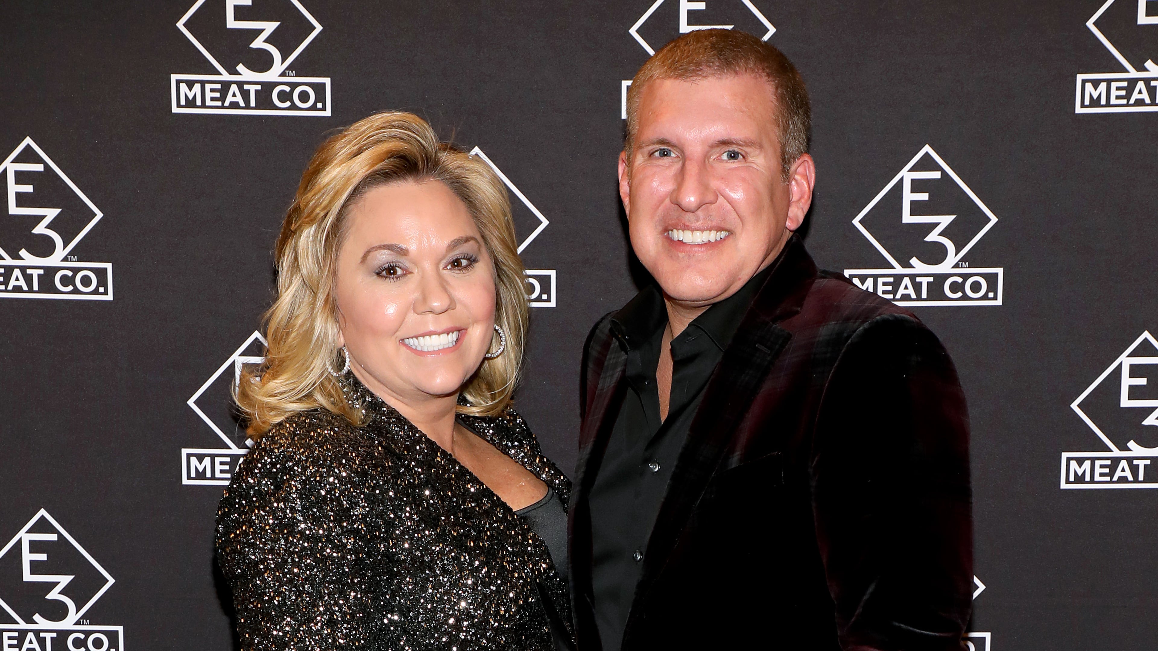 Julie and Todd Chrisley attend the grand opening of E3 Chophouse Nashville on November 20, 2019, in Nashville, Tennessee. (Danielle Del Valle/Getty Images for E3 Chophouse Nashville)