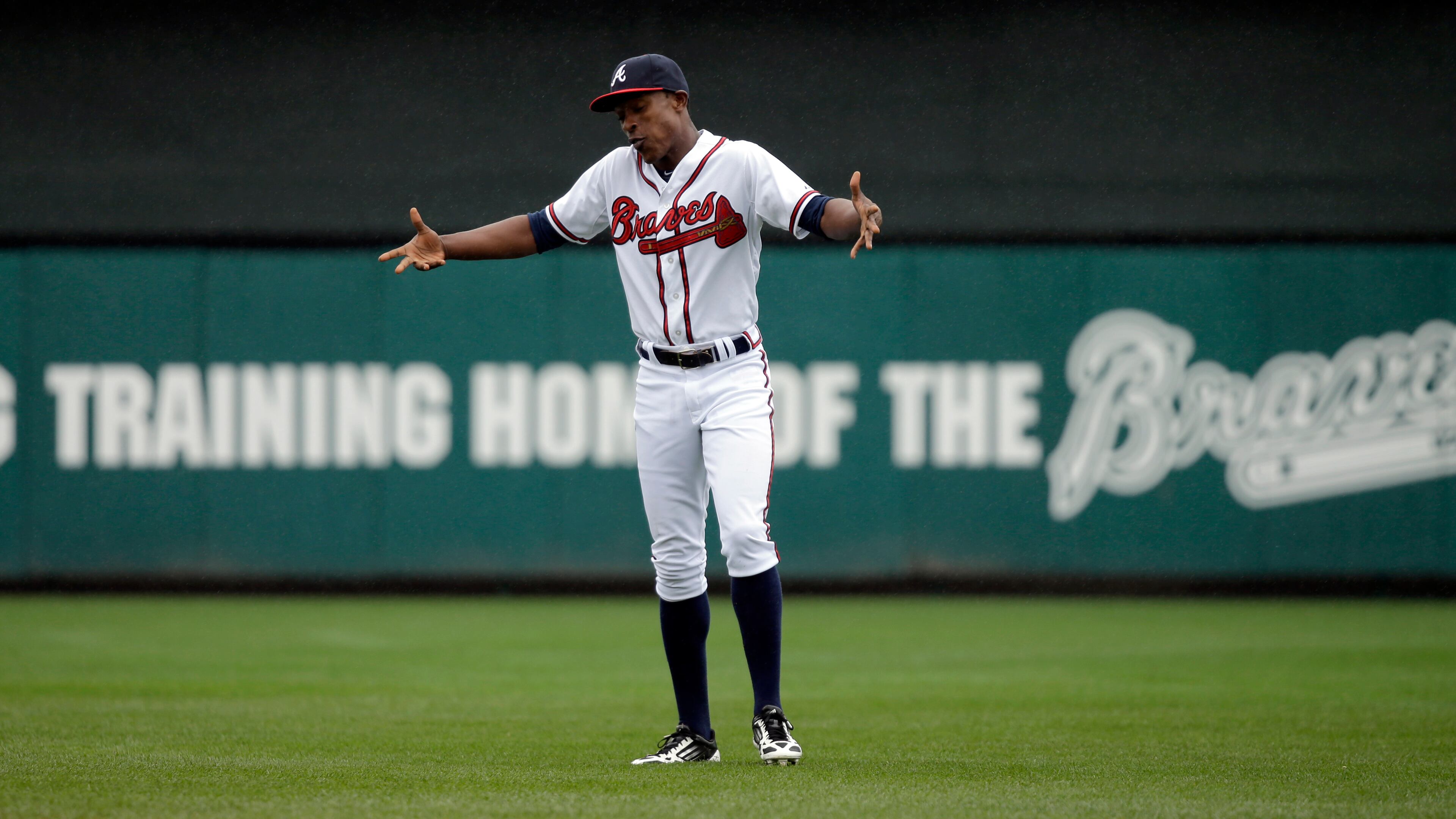 The Braves signed B.J. Upton to a five-year, $75.25 million free-agent contract this offseason.
