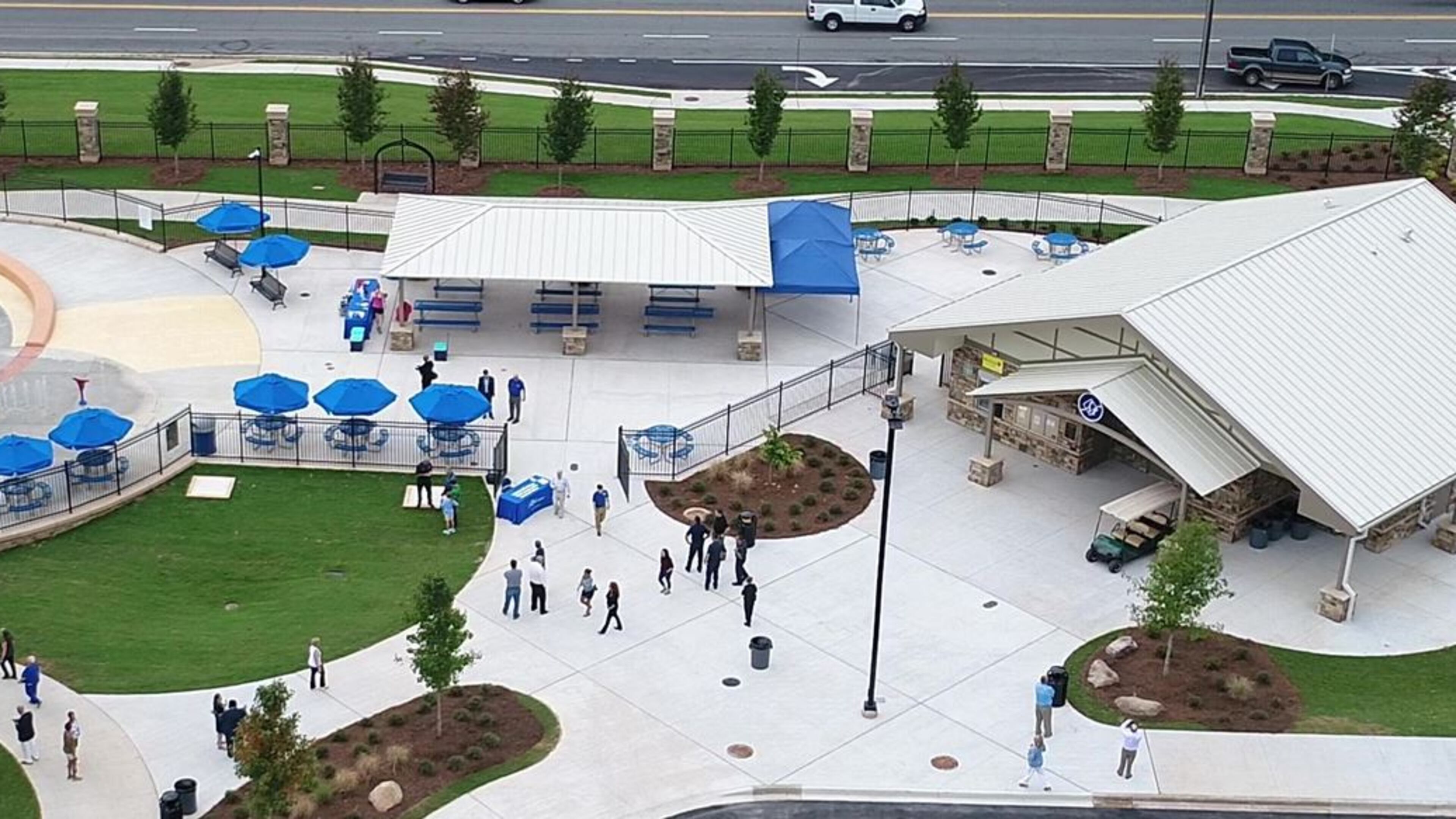 In Marietta, the Elizabeth Porter Park Sprayground will open on May 1 for another season. (Courtesy of Marietta)