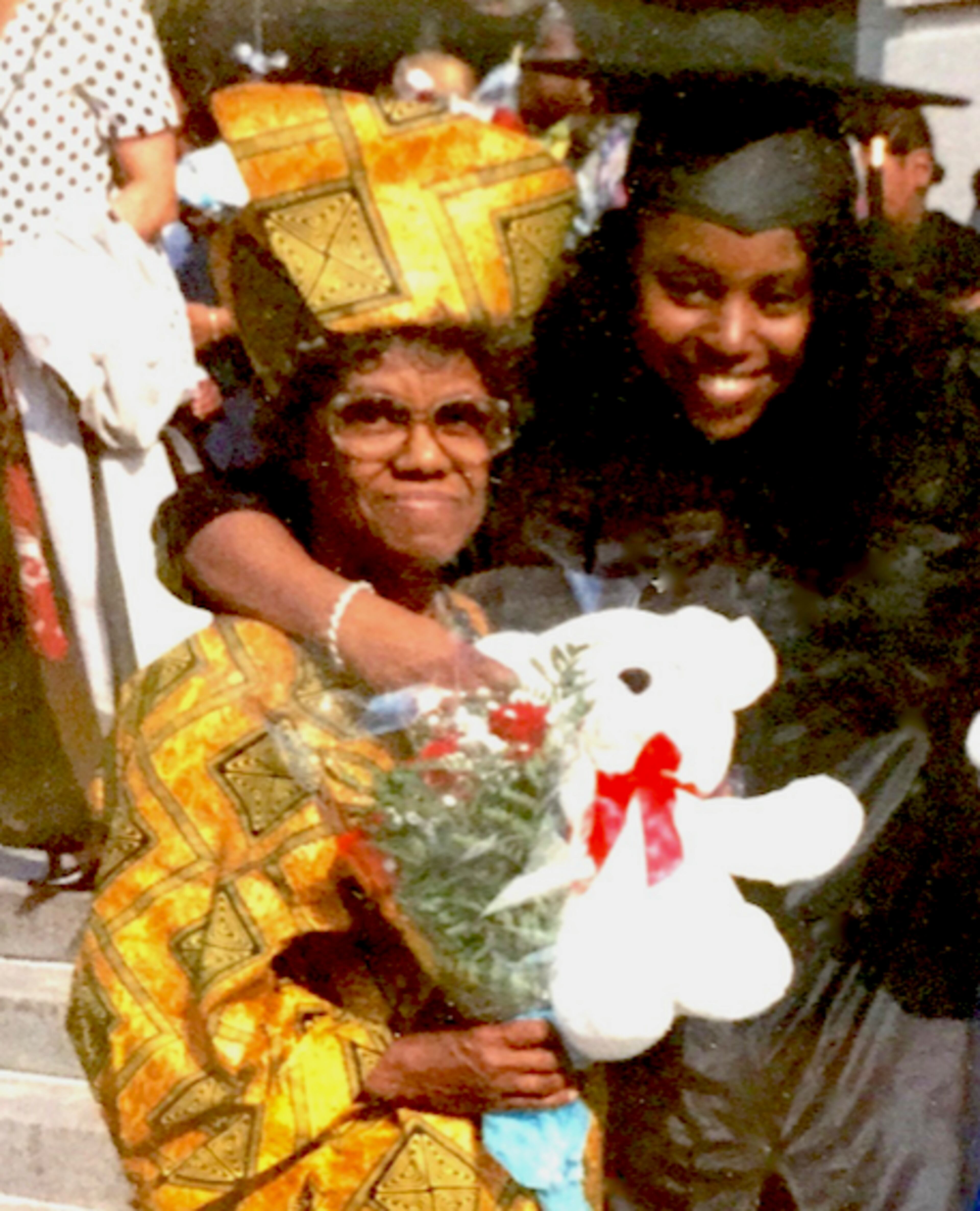 Anisa Nyell Johnson and her grandmother. / Photo contributed by Eat, Darling, Eat