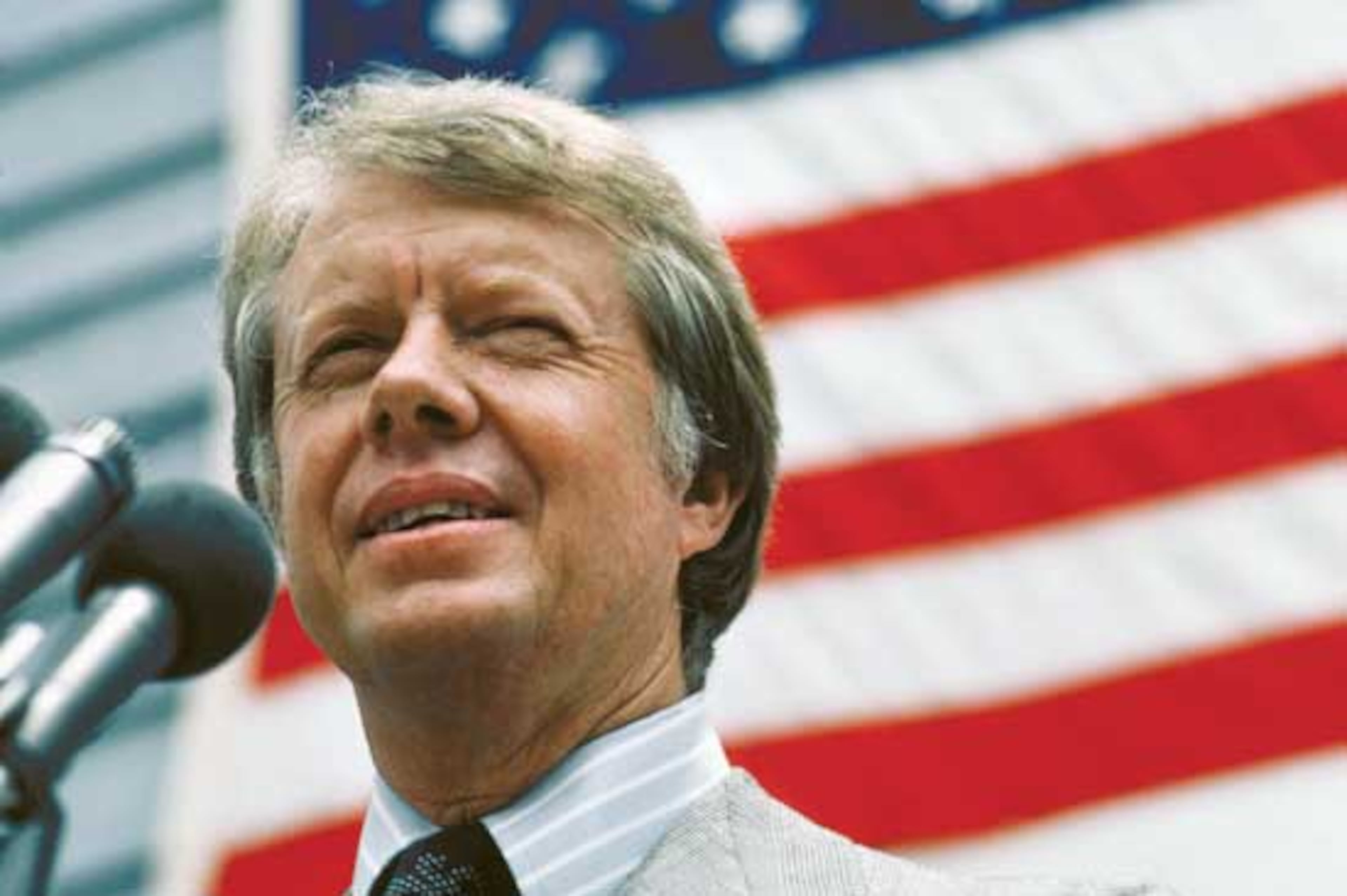 Georgia's own Jimmy Carter was president in 1980 before stepping aside for Ronald Reagan in 1981.