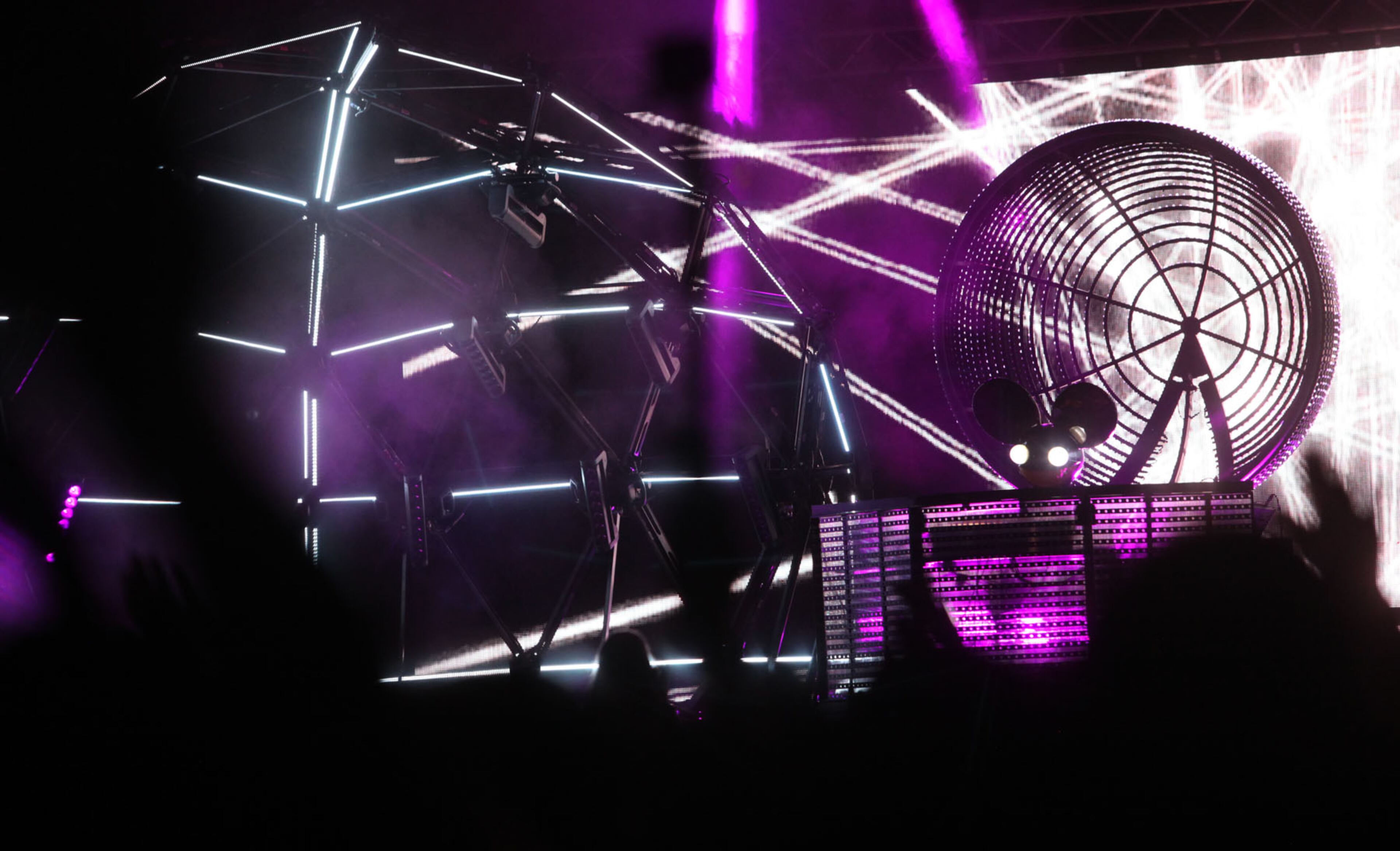 A performance by deadmau5 during the Austin City Limits Music Festival Saturday, Oct. 3, 2015. (Stephen Spillman / for American Statesman)