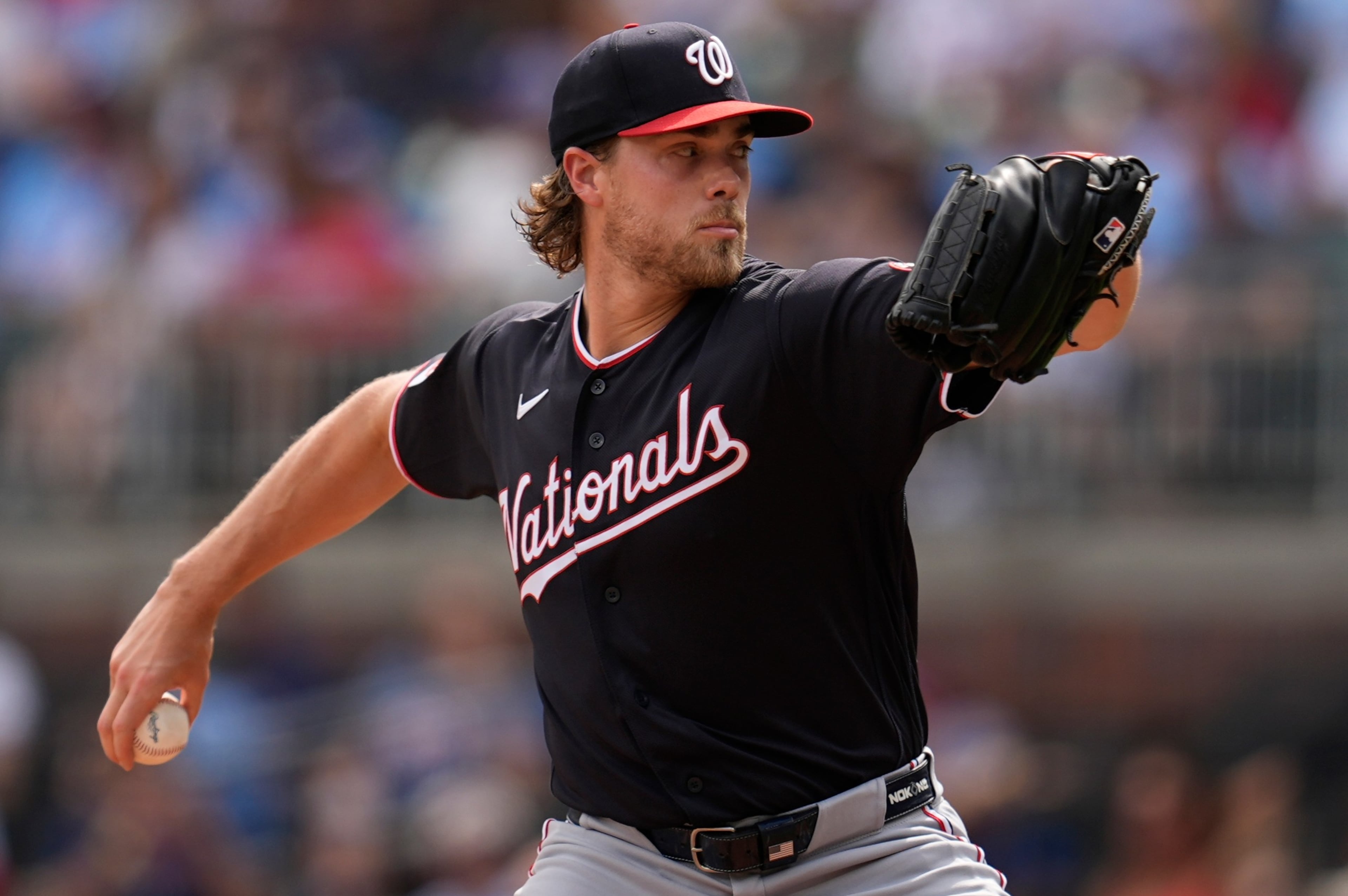 Nationals Braves Baseball