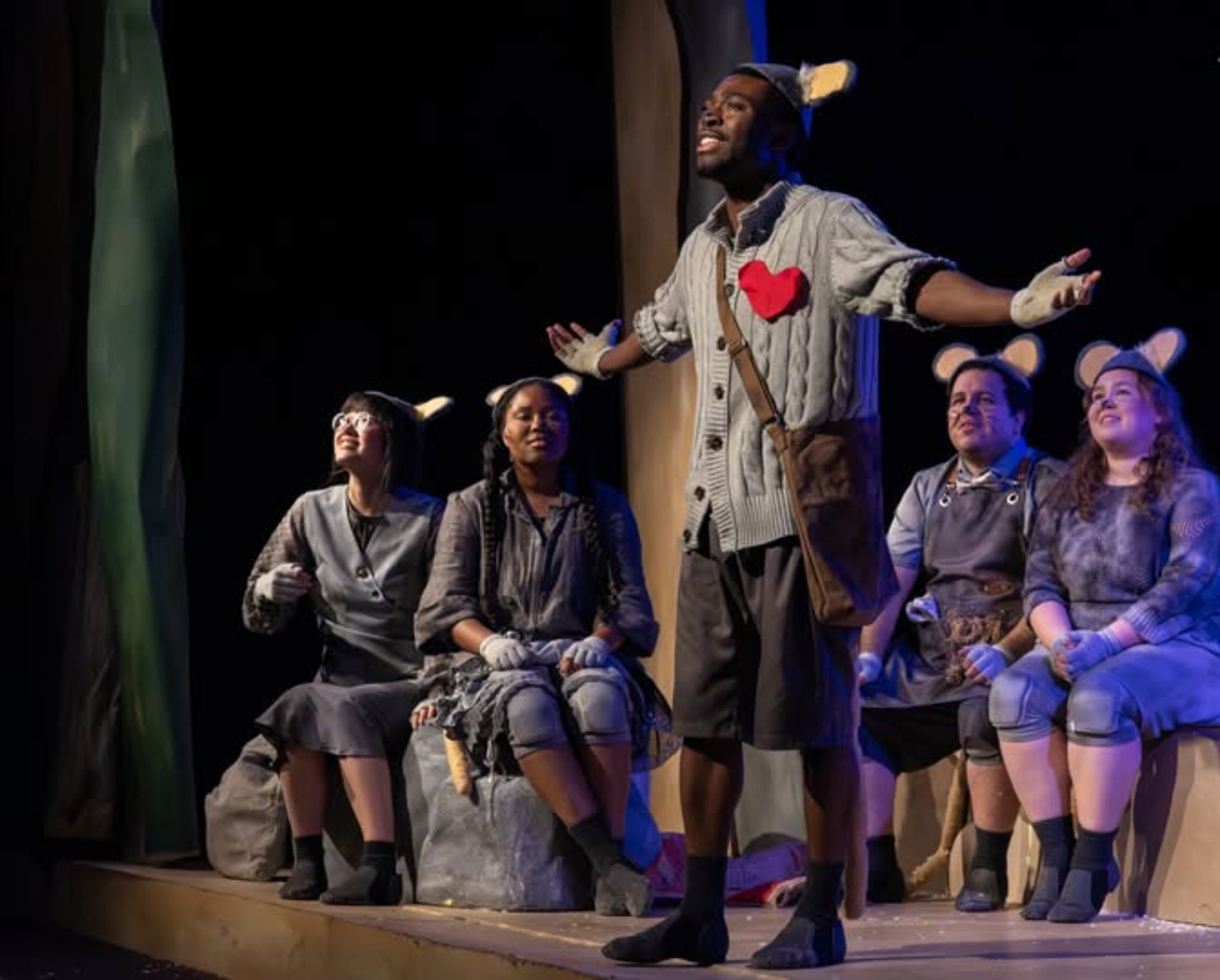 Midtown's Synchronicity Theatre will present “Frederick,” a musical based on the popular children’s book by Leo Lionni, Friday through Sunday and continuing through Dec. 28. (Courtesy of Synchronicity Theatre)