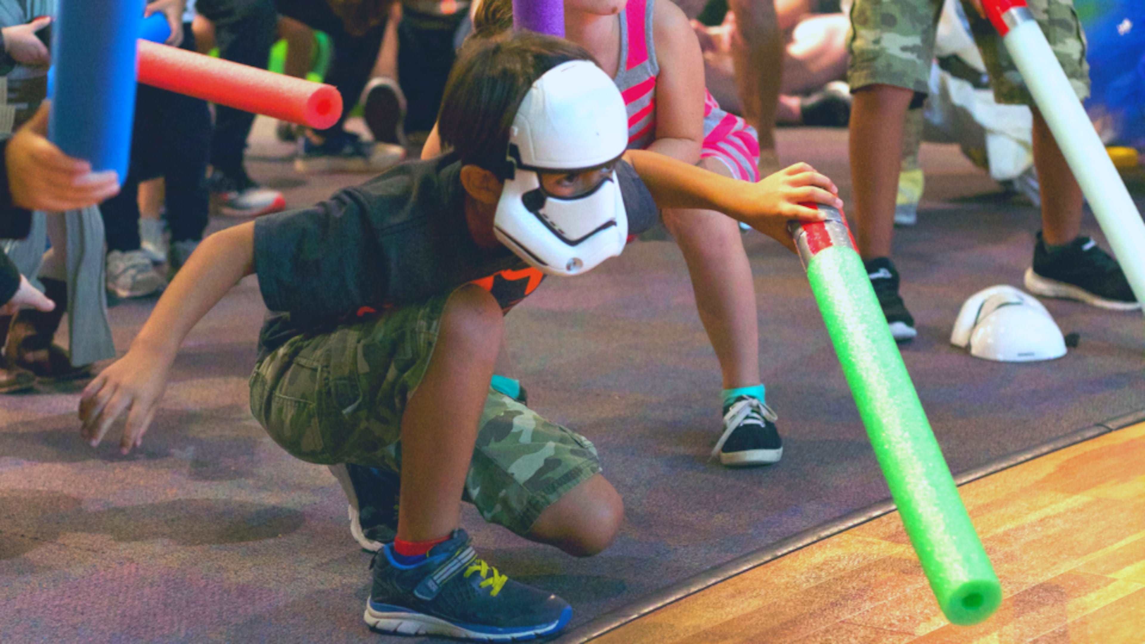 TinyCon at the Children's Museum of Atlanta invites kids to play in costume and participate in hands-on activities, including lightsaber building. (Courtesy of the Children's Museum of Atlanta)