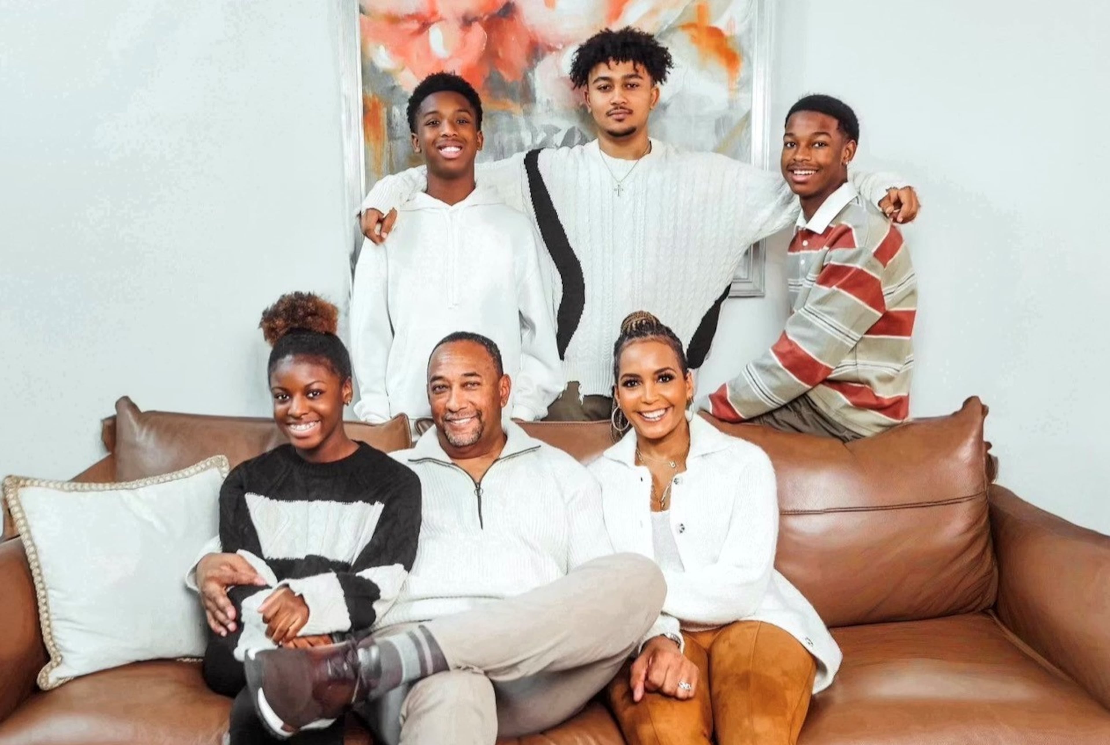 Democratic nominee for governor Keisha Lance Bottoms and her husband, Derek, adopted their four children, Lincoln, Lennox, Langston, and Lance. (Courtesy of the Keisha Lance Bottoms for Georgia Governor campaign)