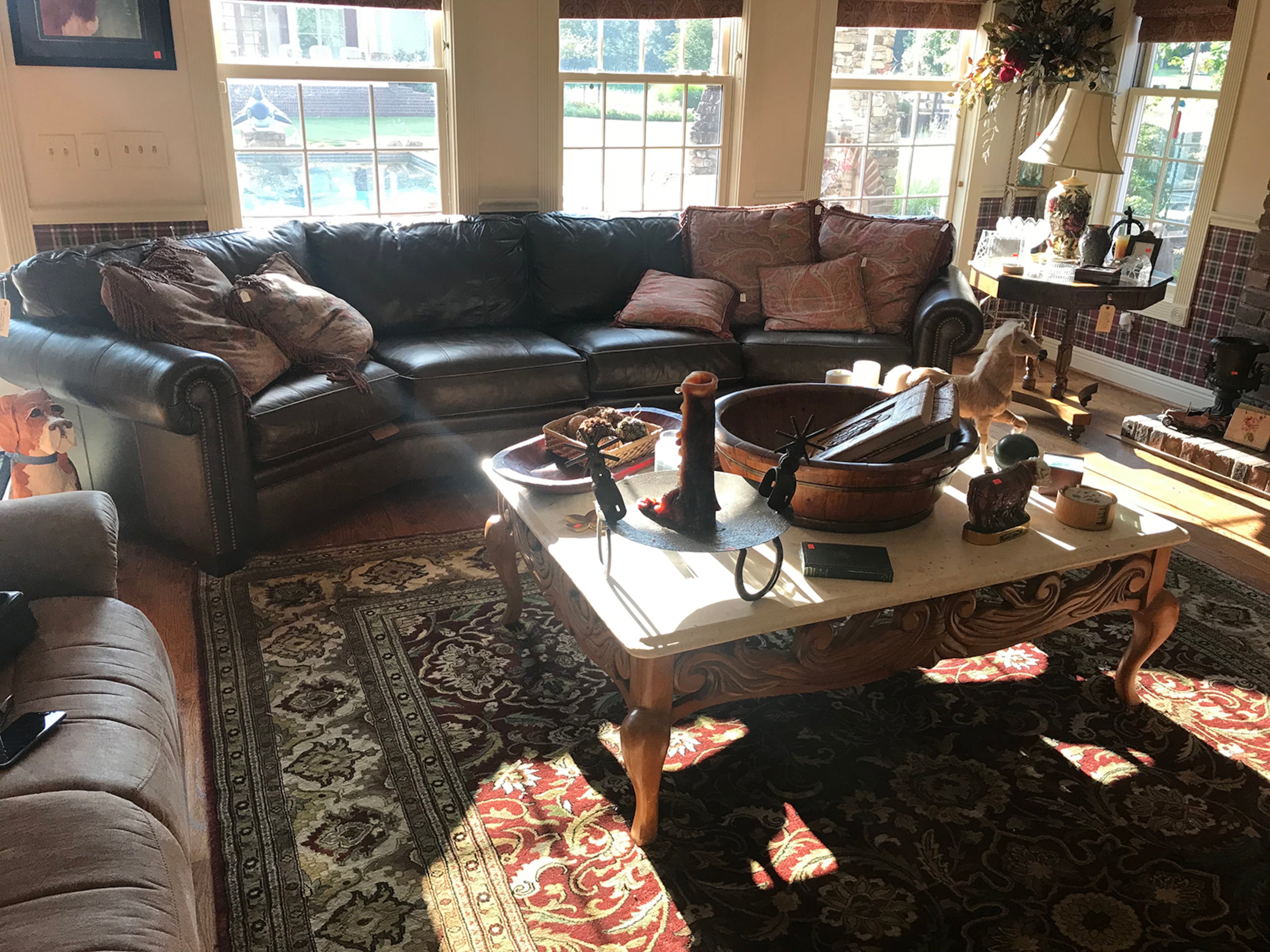 Images from the Ahlers & Ogletree Auction Gallery's auction of the Eatonton ranch belonging to Tex and Diane McIver.