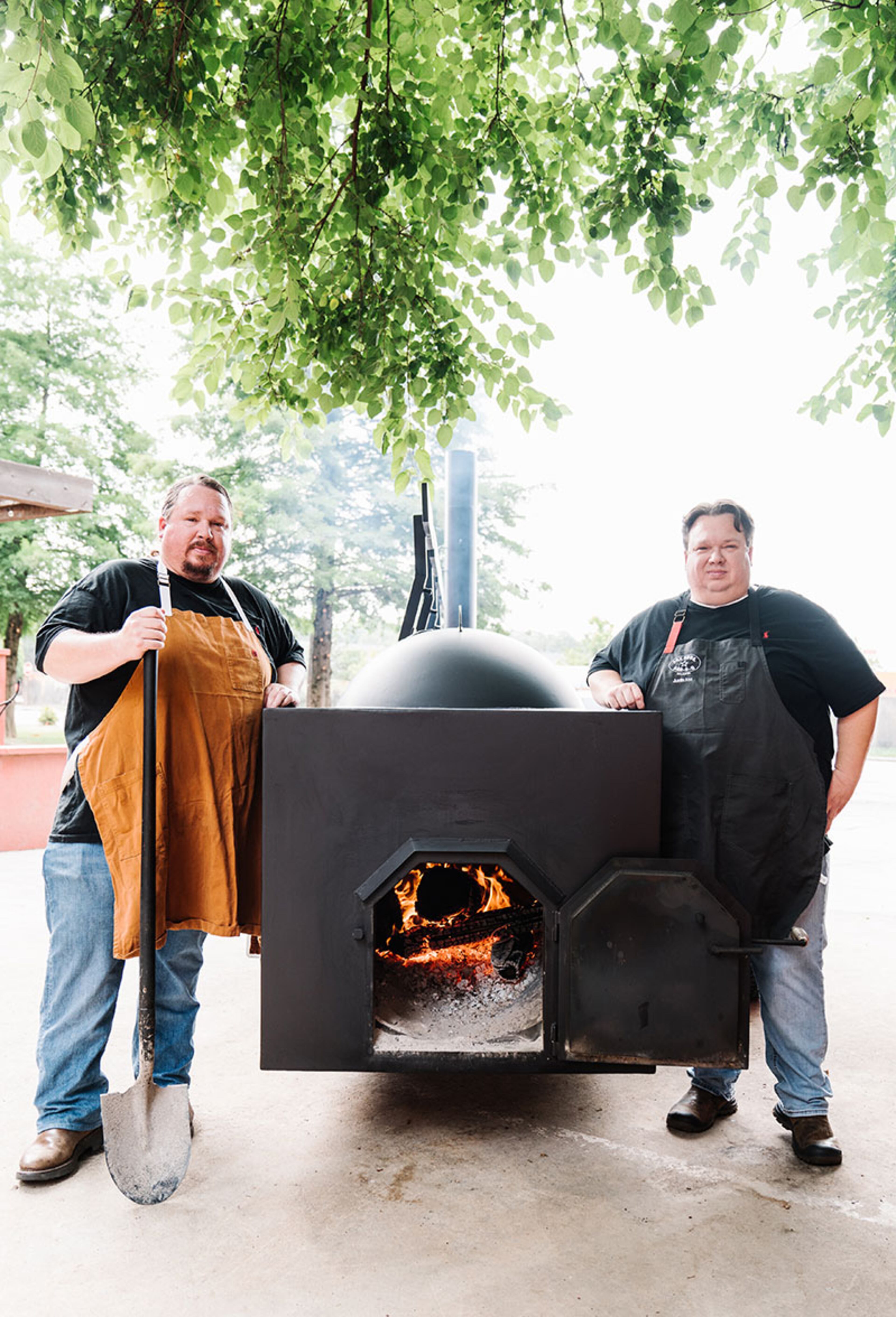 Jonathan (right) and Justin Fox, Fox Bros. Bar-B-Q. "When it comes down to it, there isn’t anything better than our beef short rib — so tender and juicy." -- Jonathan Fox