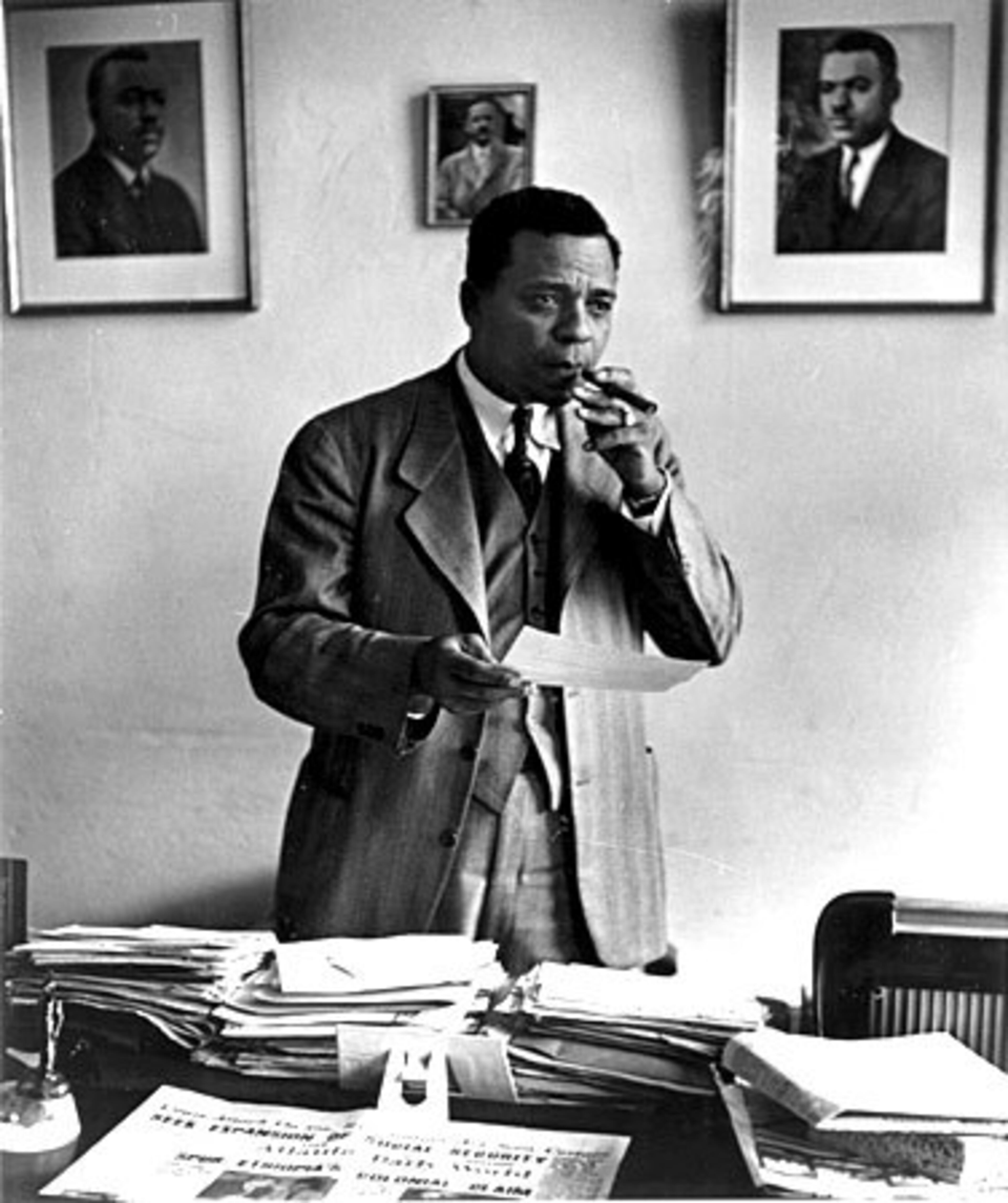 The Scotts: Atlanta Daily World Publisher C.A. Scott.