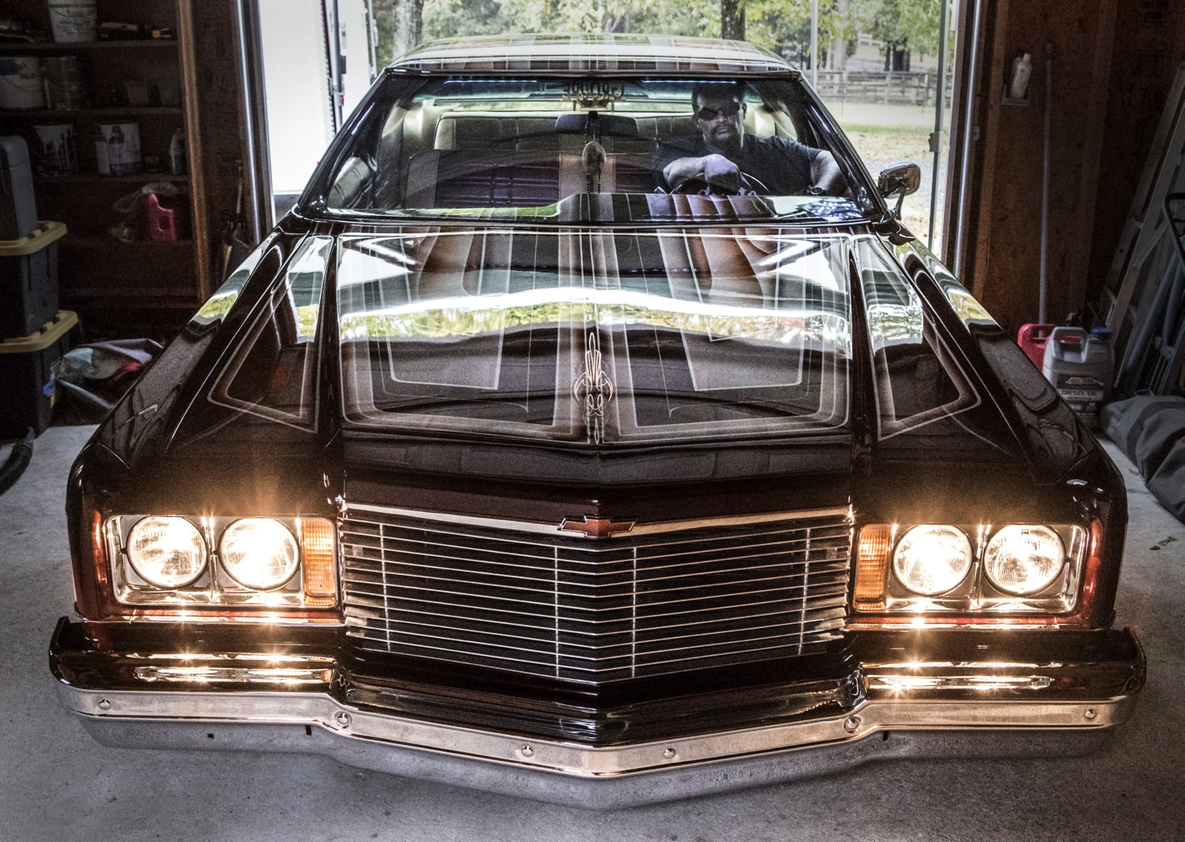 Alfredo “Freddy” Quintero and his custom 1975 Chevy Impala are headed to the Hot Wheels Tour Grand Finale in Vegas, where the winner will be inducted into the Hot Wheels Garage of Legends. Bob Andres/robert.andres@ajc.com