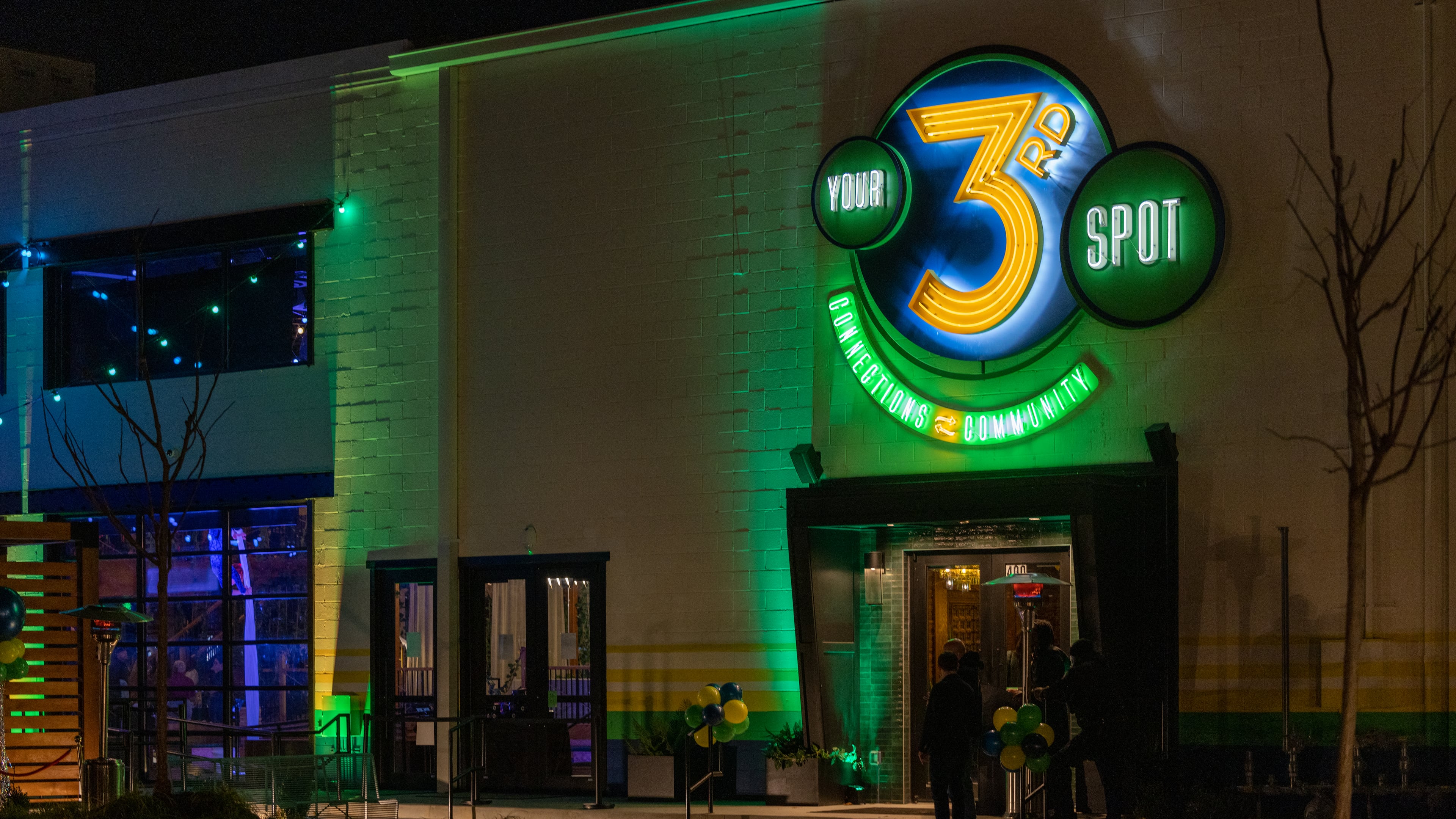 Your 3rd Spot entrance at The Works on November 17, 2022