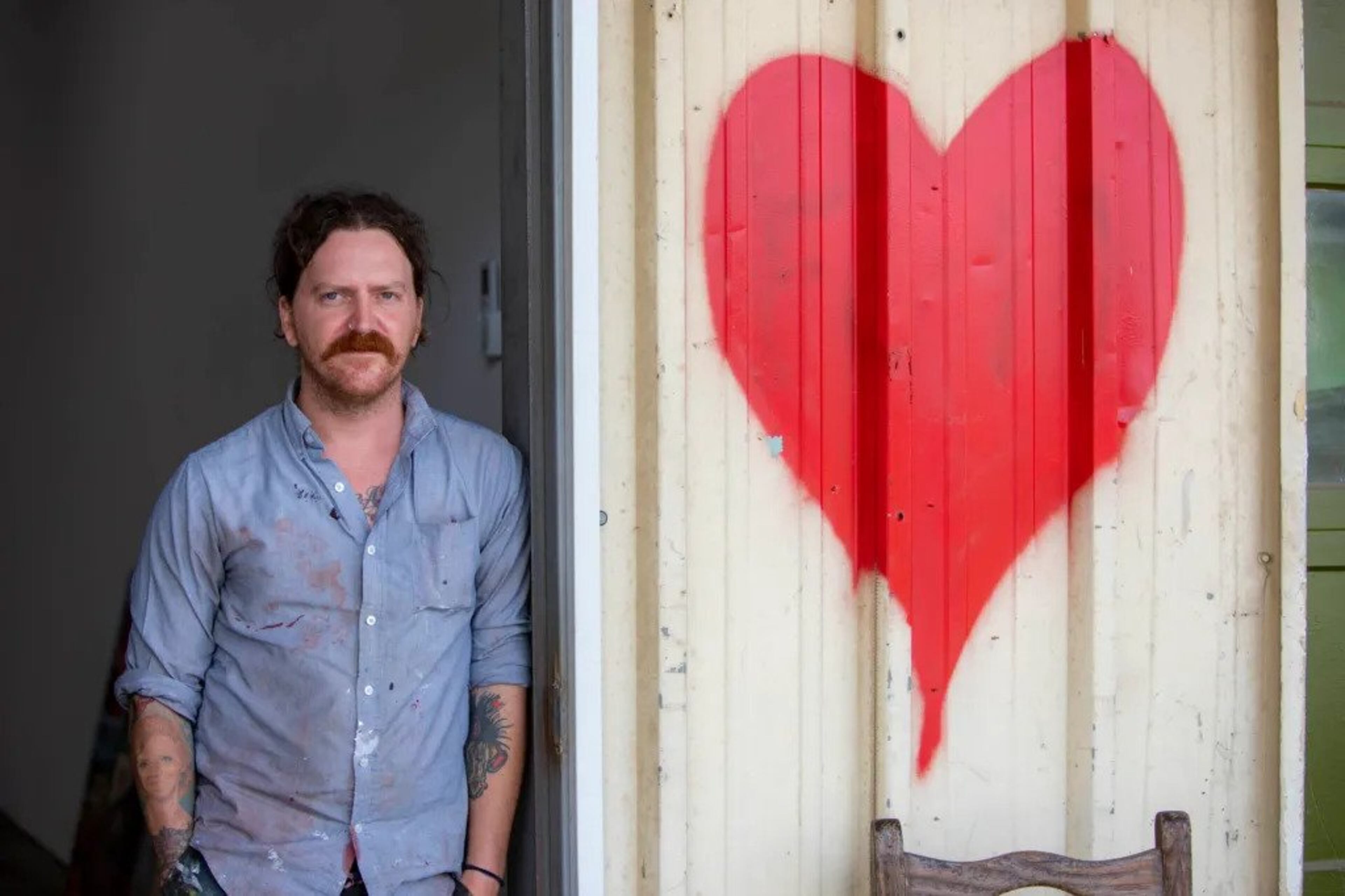 Lucas Rocheleau at South River Arts Studio. (Photo Courtesy of Isadora Pennington)