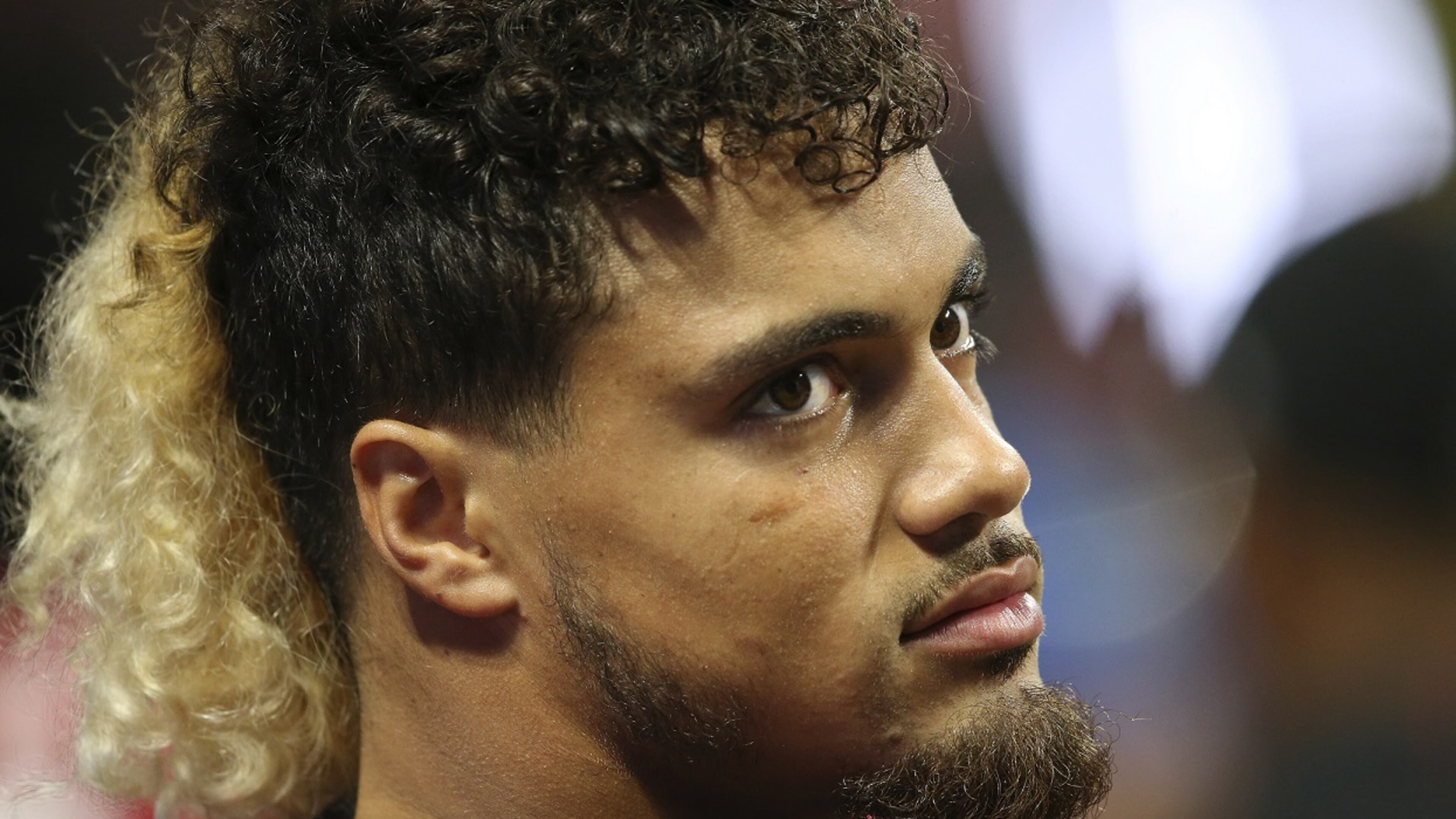 Falcons outside linebacker Duke Riley and the Falcons will open the season Sunday in Chicago against the Bears. (AP Photo/John Bazemore)