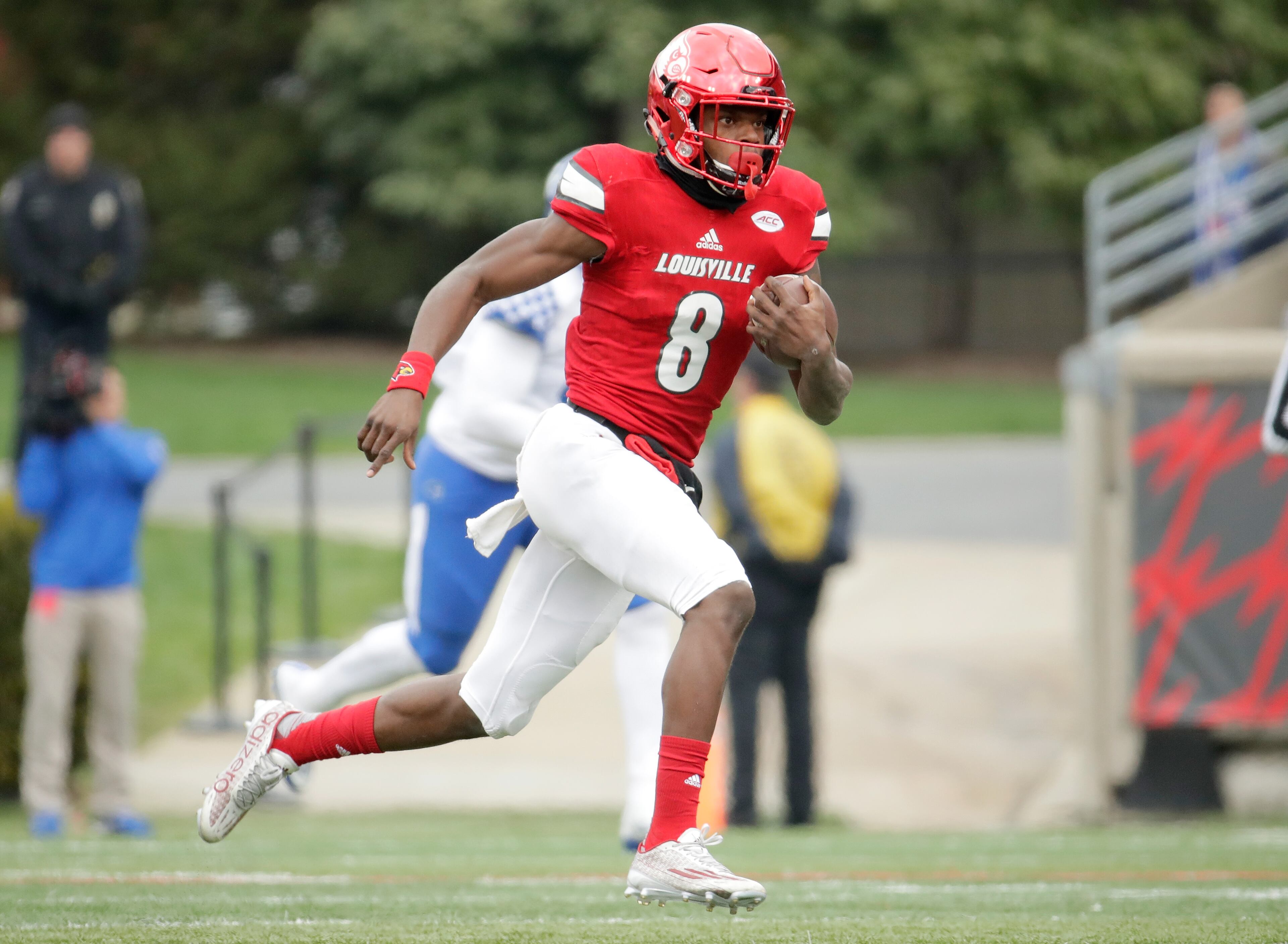 Lamar Jackson isn't a running back, but he is the leading returning rusher in the ACC after gaining 1,571 yards and 21 touchdowns on the ground in 2016.