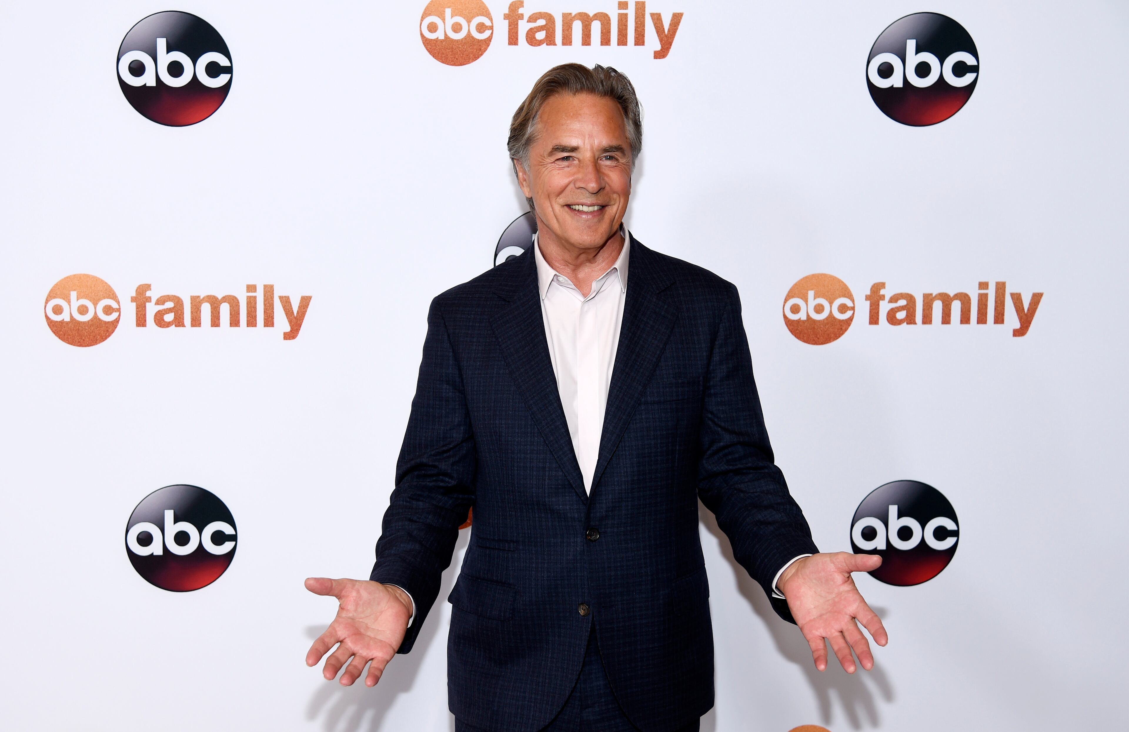 Don Johnson, a cast member in the television series "Blood and Oil," poses at the Disney ABC Television Group party during the 2015 Television Critics Association Summer Press Tour at the Beverly Hilton on Tuesday, Aug. 4, 2015, in Beverly Hills, Calif. (Photo by Chris Pizzello/Invision/AP)