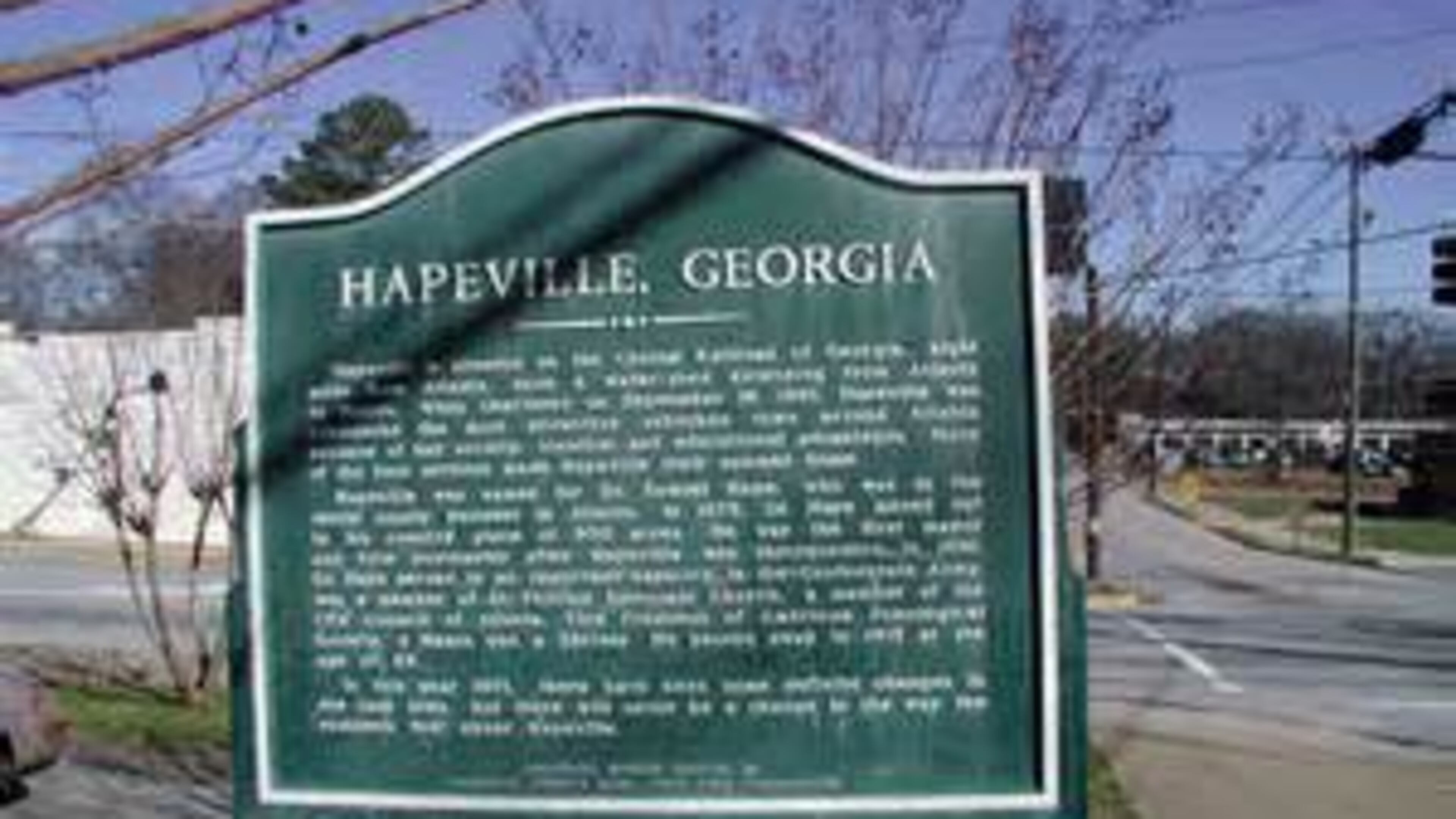Hapeville will consider approving a mural placed on North Central Avenue.
