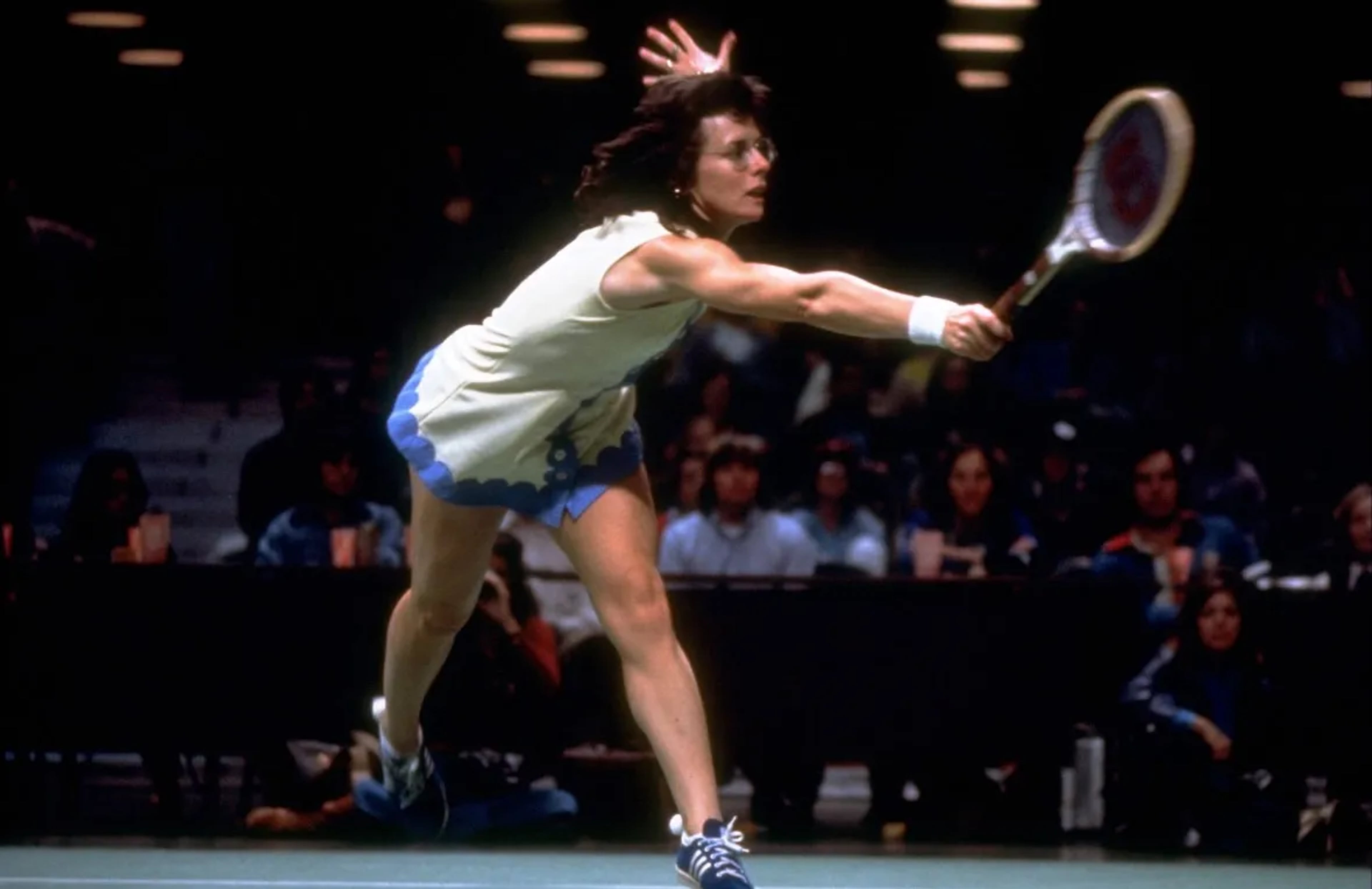 "Give Me the Ball," a documentary portrait on the life of tennis star Billie Jean King. (Courtesy of Out on Film)