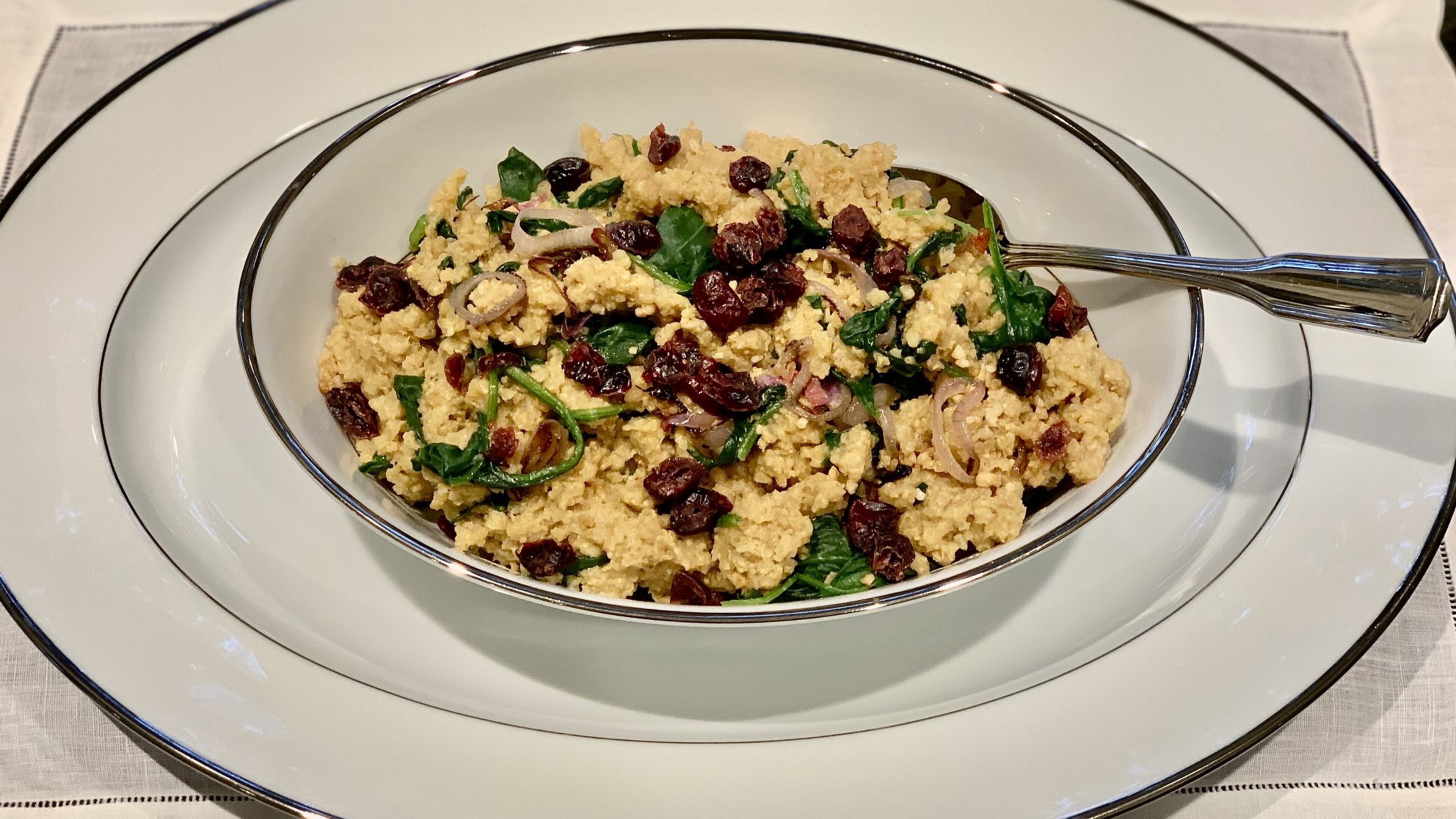 Healthy, easy and oh-so-tasty, a millet side dish accommodates many dietary requests. CONTRIBUTED BY KELLIE HYNES