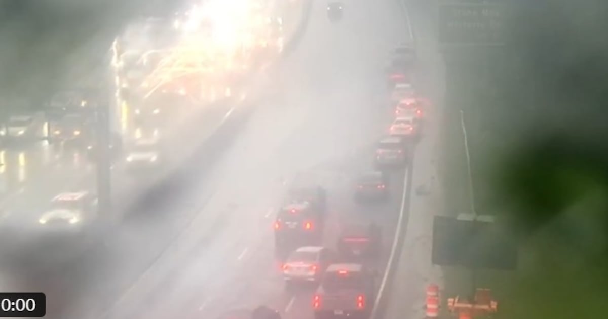 Flash flood warnings issued in metro Atlanta as rain soaks Friday commute